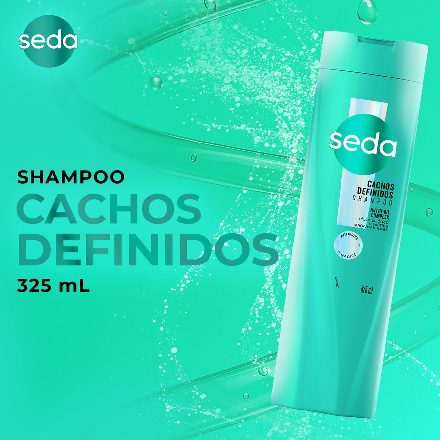 Shampoo Cachos Definidos Seda Frasco 325ml