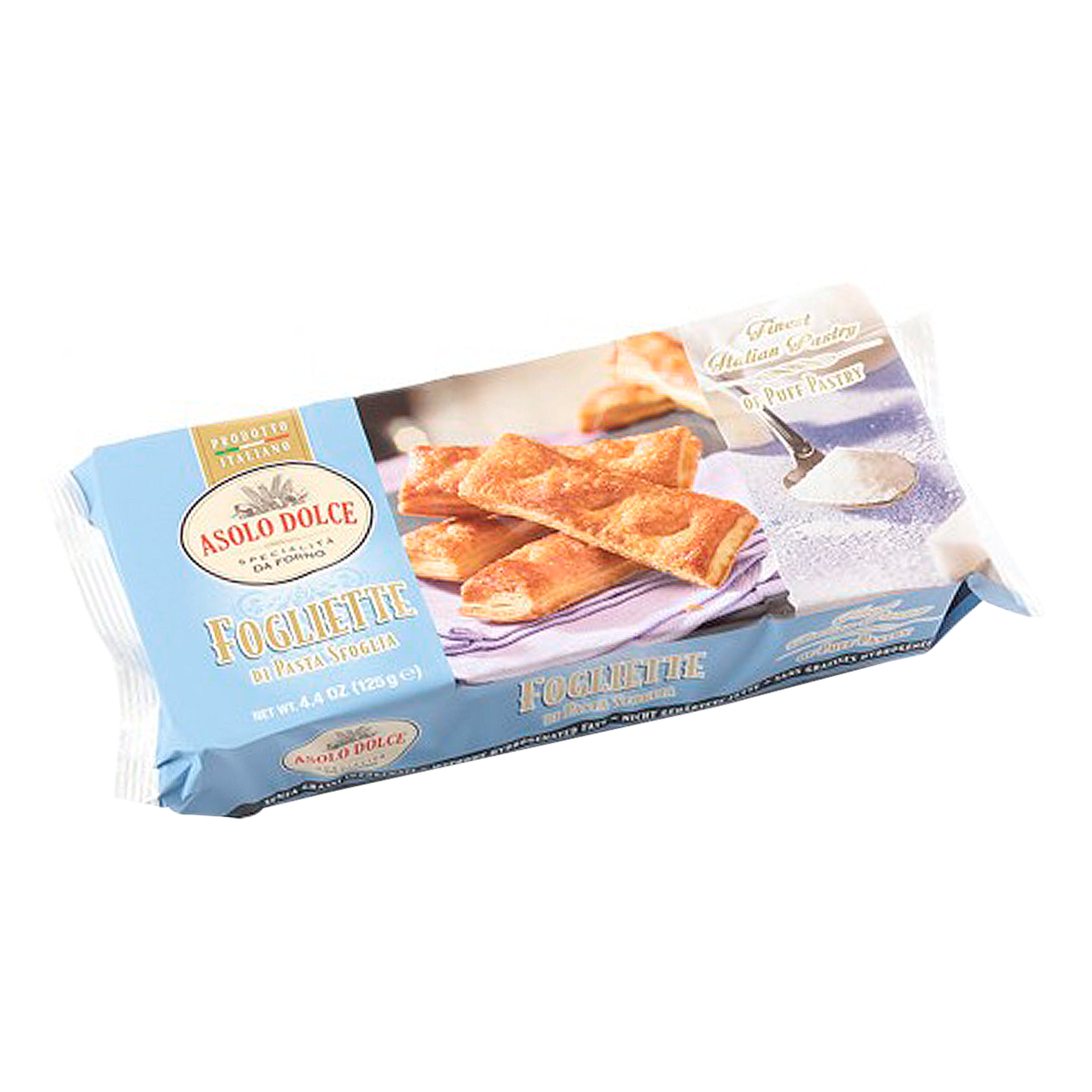 Biscoito Massa Folhada Fofliette Asolo Dolce 125g