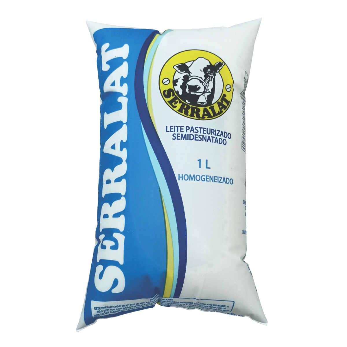 Leite Pasteurizado Semidesnatado Serralat Saco 1l