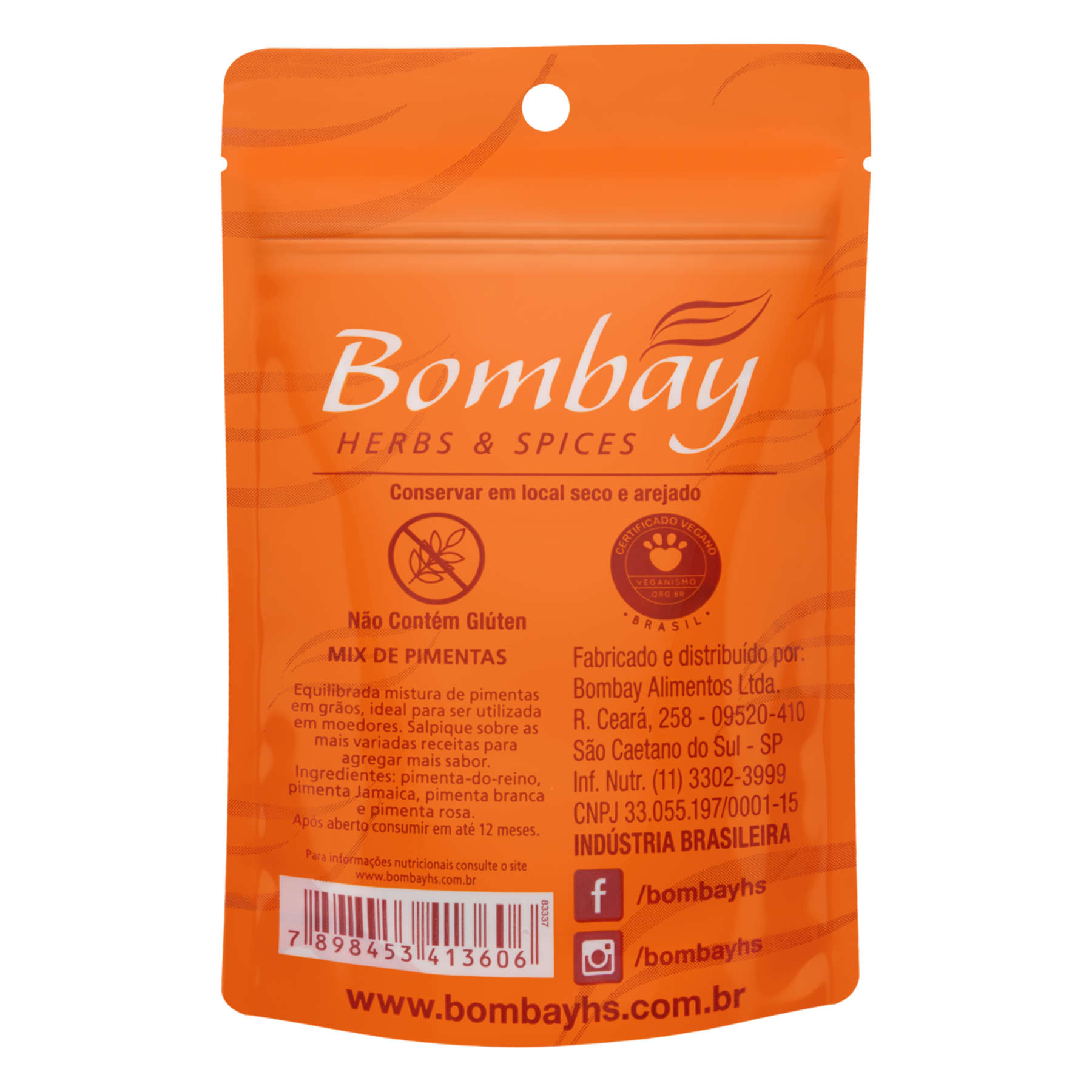 Mix de Pimentas Bombay Pouch 30g