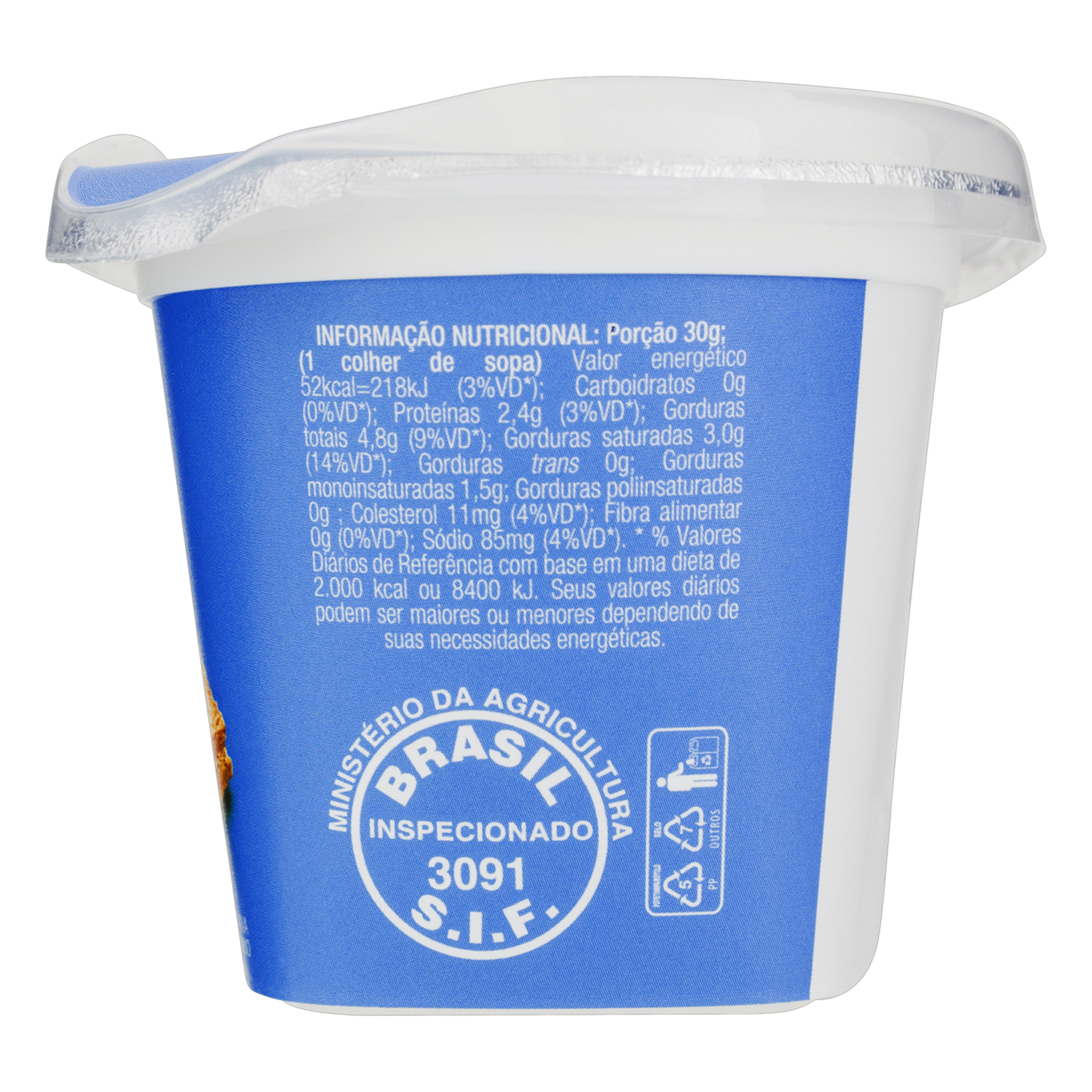 Queijo Cream Cheese Light Danubio Pote 300g