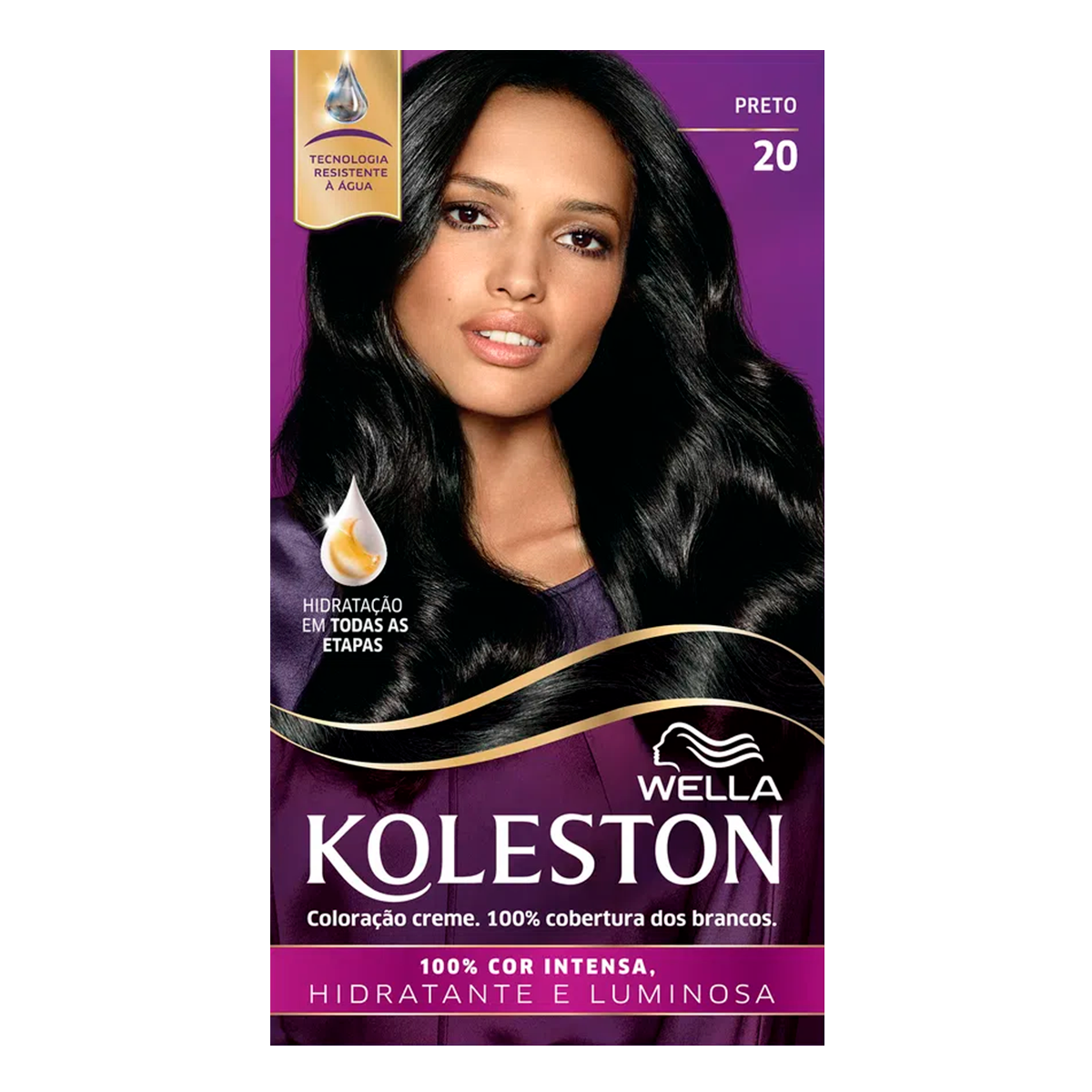 Tintura para Cabelo Preto 20 Koleston