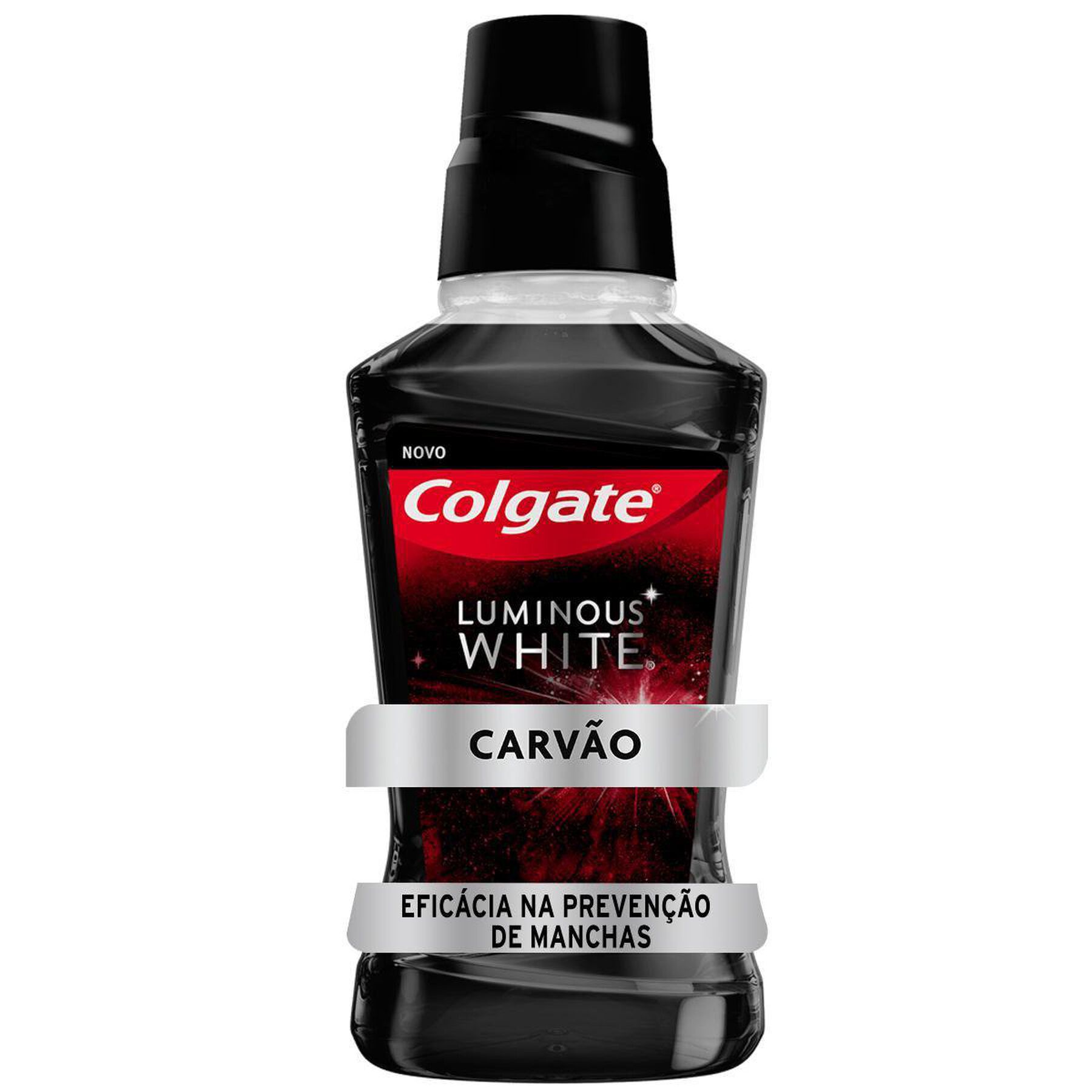 Enxaguante Bucal Para Clareamento Dental Colgate Luminous White Carvão 500ml