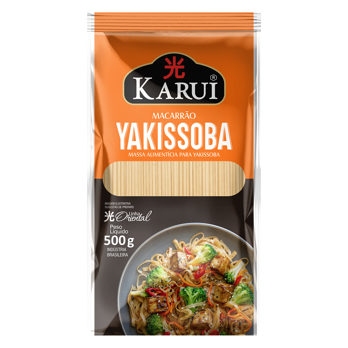 Macarr&atilde;o Yakissoba Karui Pacote 500g