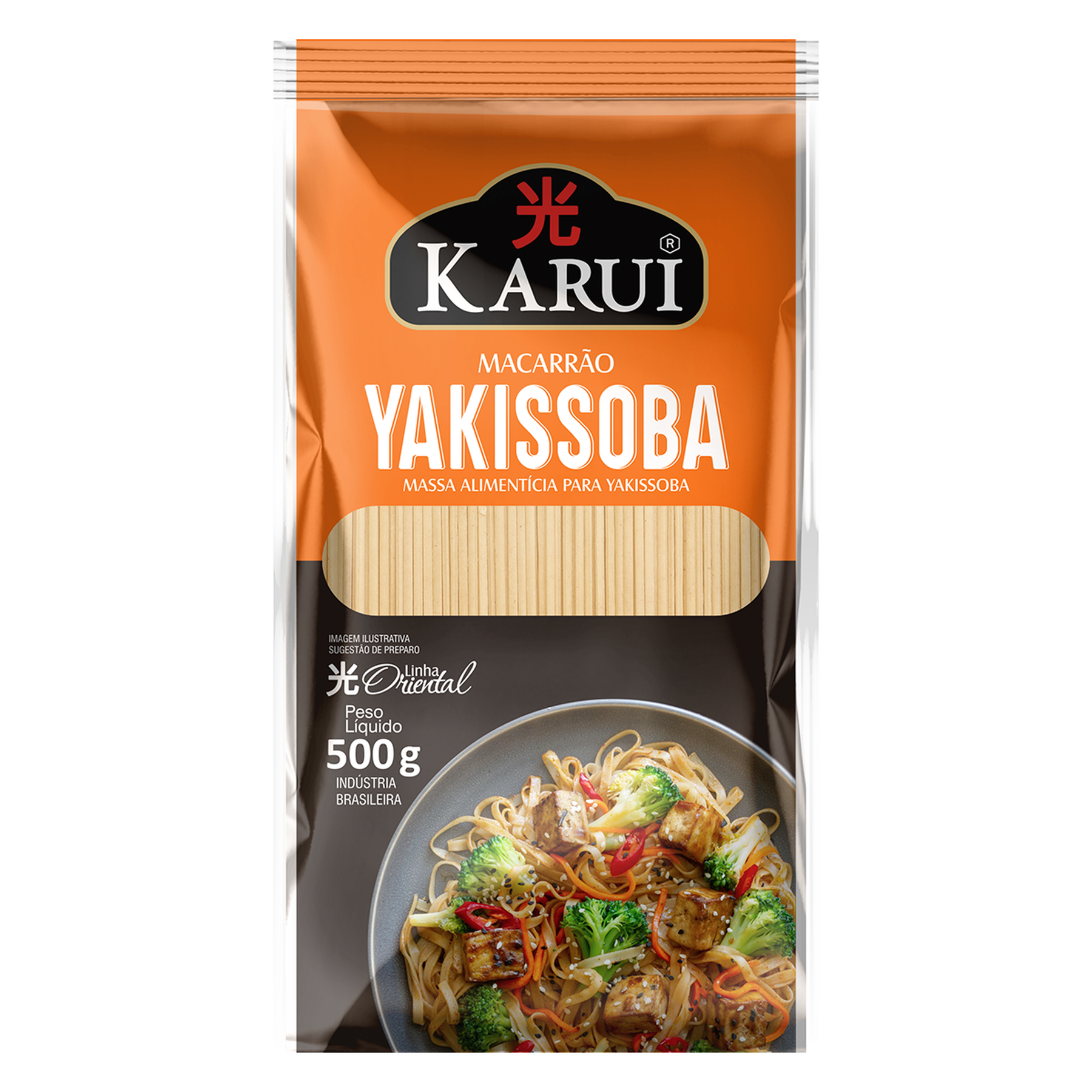 Macarr&atilde;o Yakissoba Karui Pacote 500g