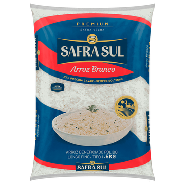 Arroz Premium Safra Sul Pacote 5kg