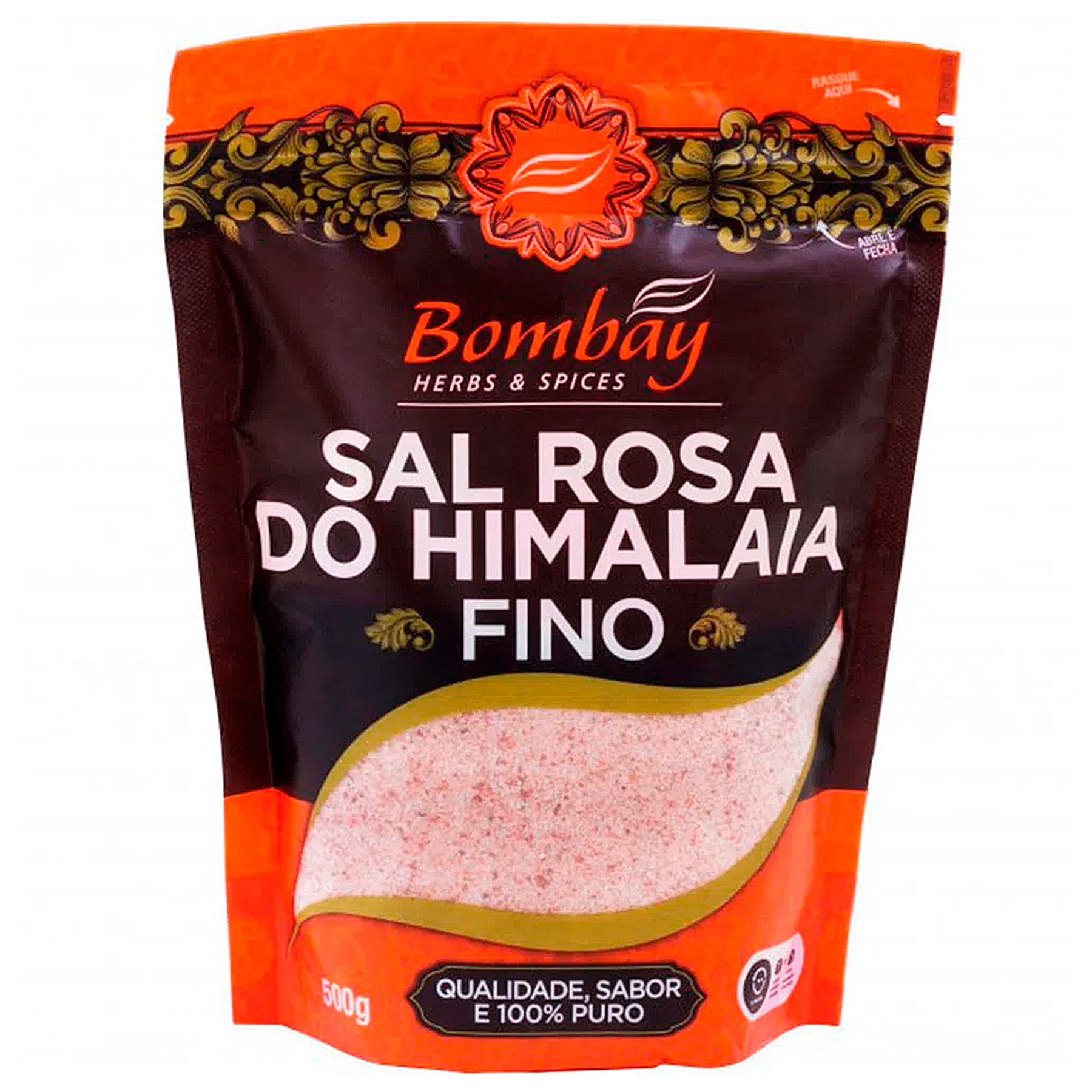 Sal Rosa do Himalaia Fino Bombay 500g