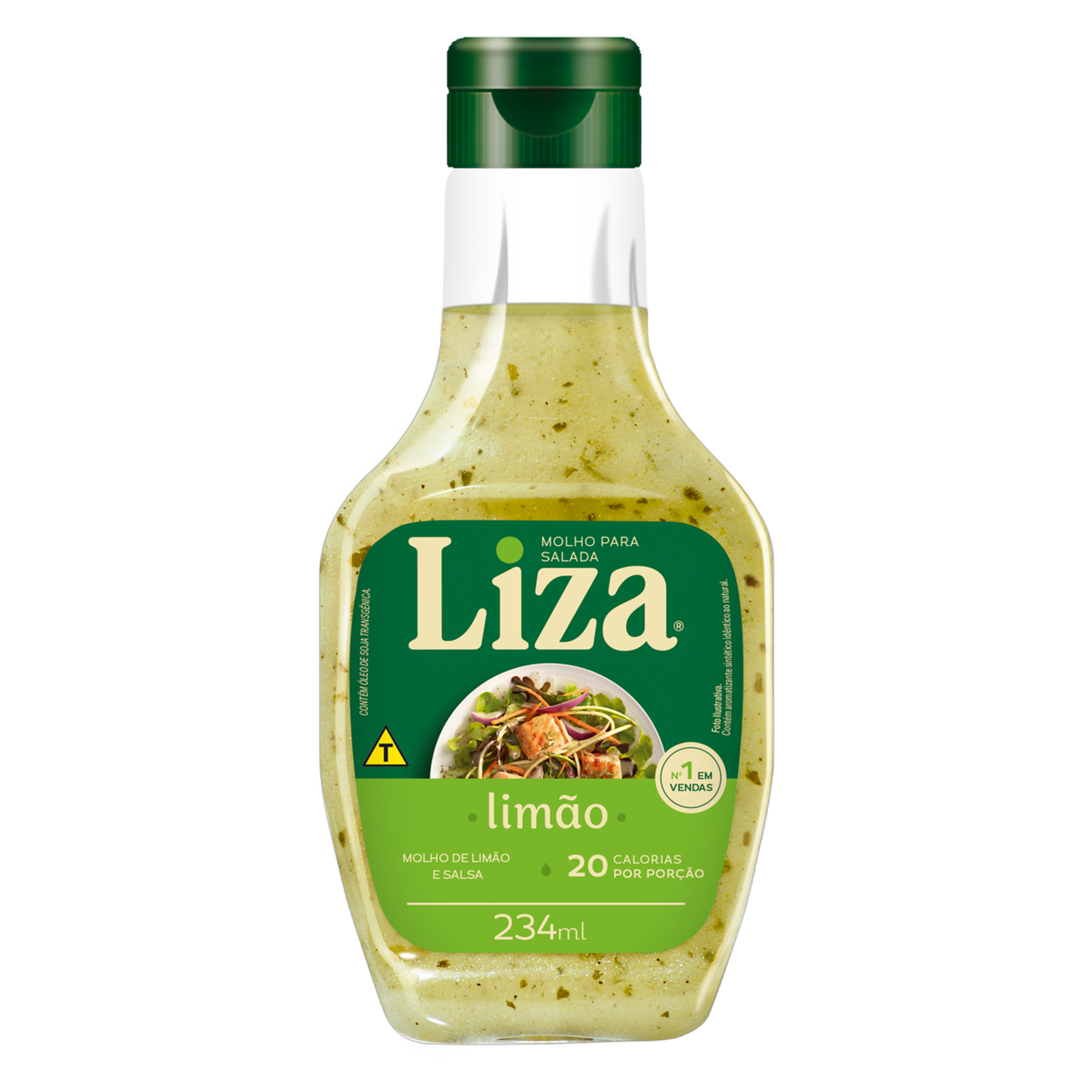 Molho para Salada Limão Liza Squeeze 234ml