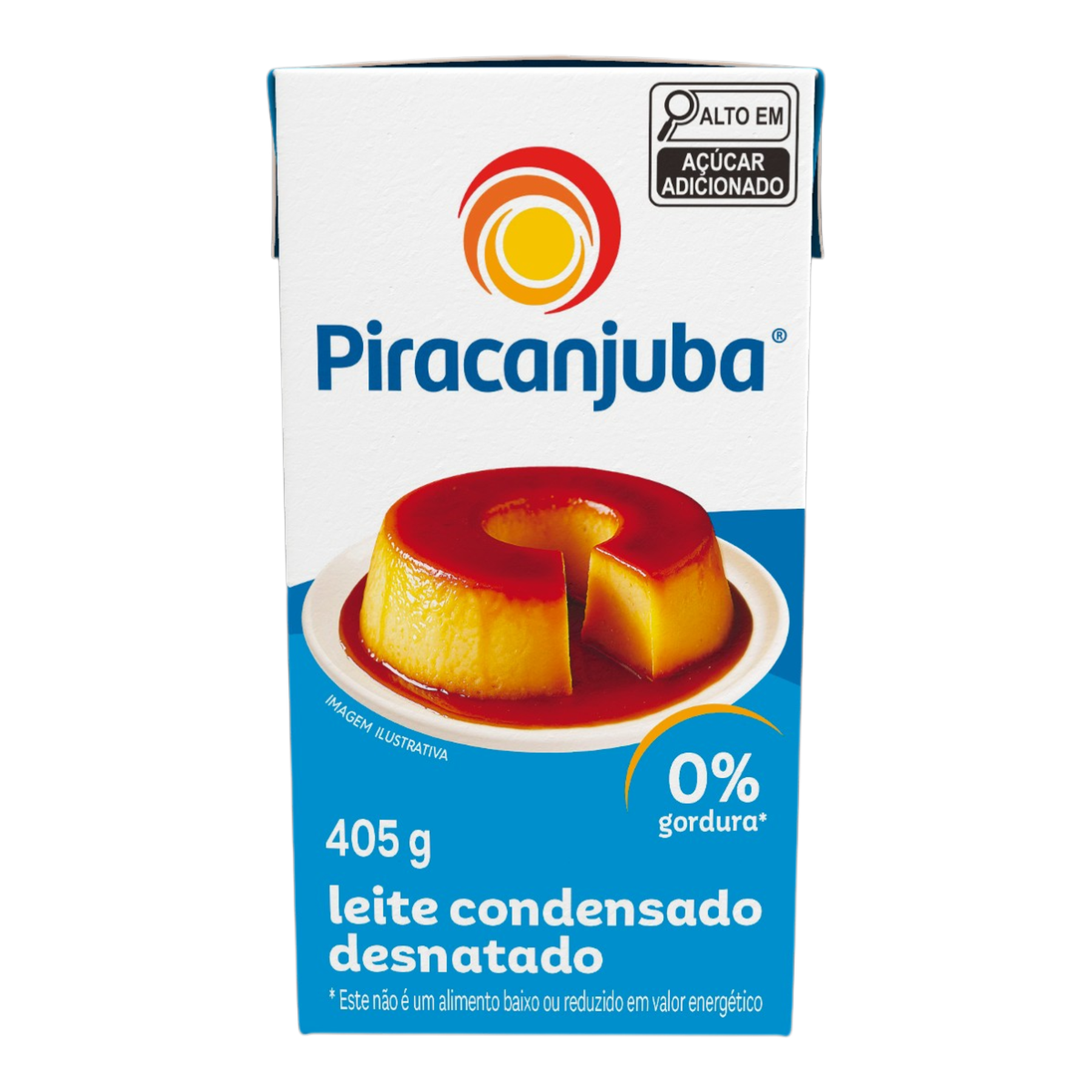 Leite Condensado Desnatado Piracanjuba Caixa 405g