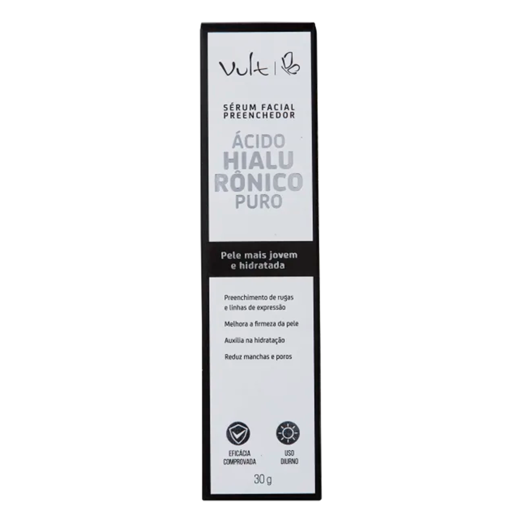 Sérum Facial Preenchedor Ácido Hialurônico Puro Vult 30g