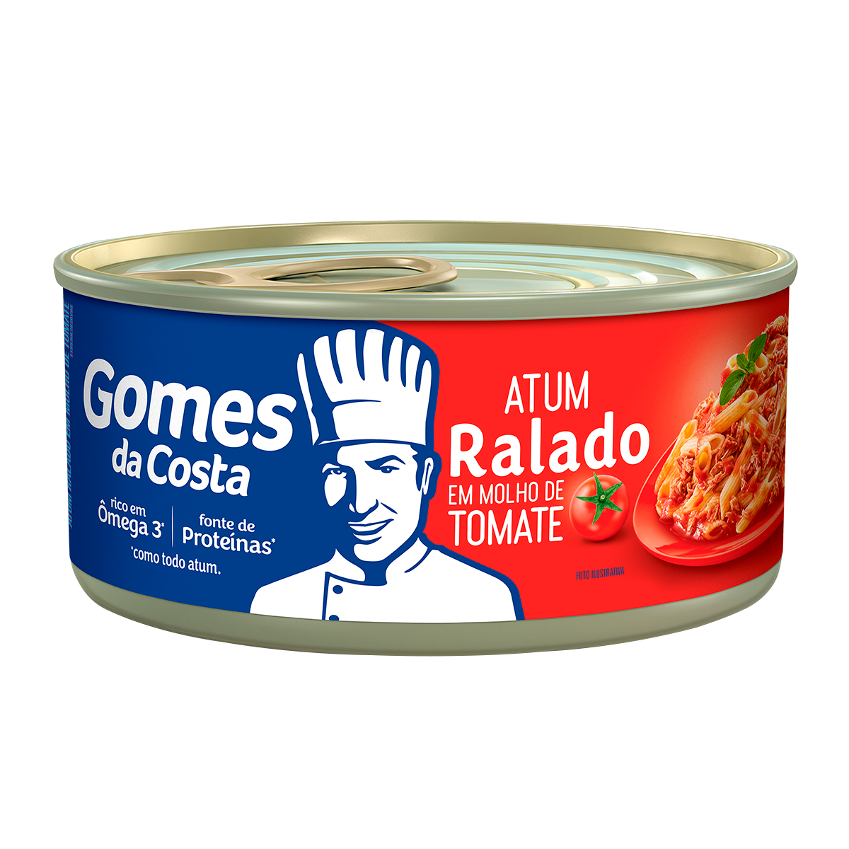 Atum Ralado ao Molho de Tomate Gomes da Costa Lata 170g