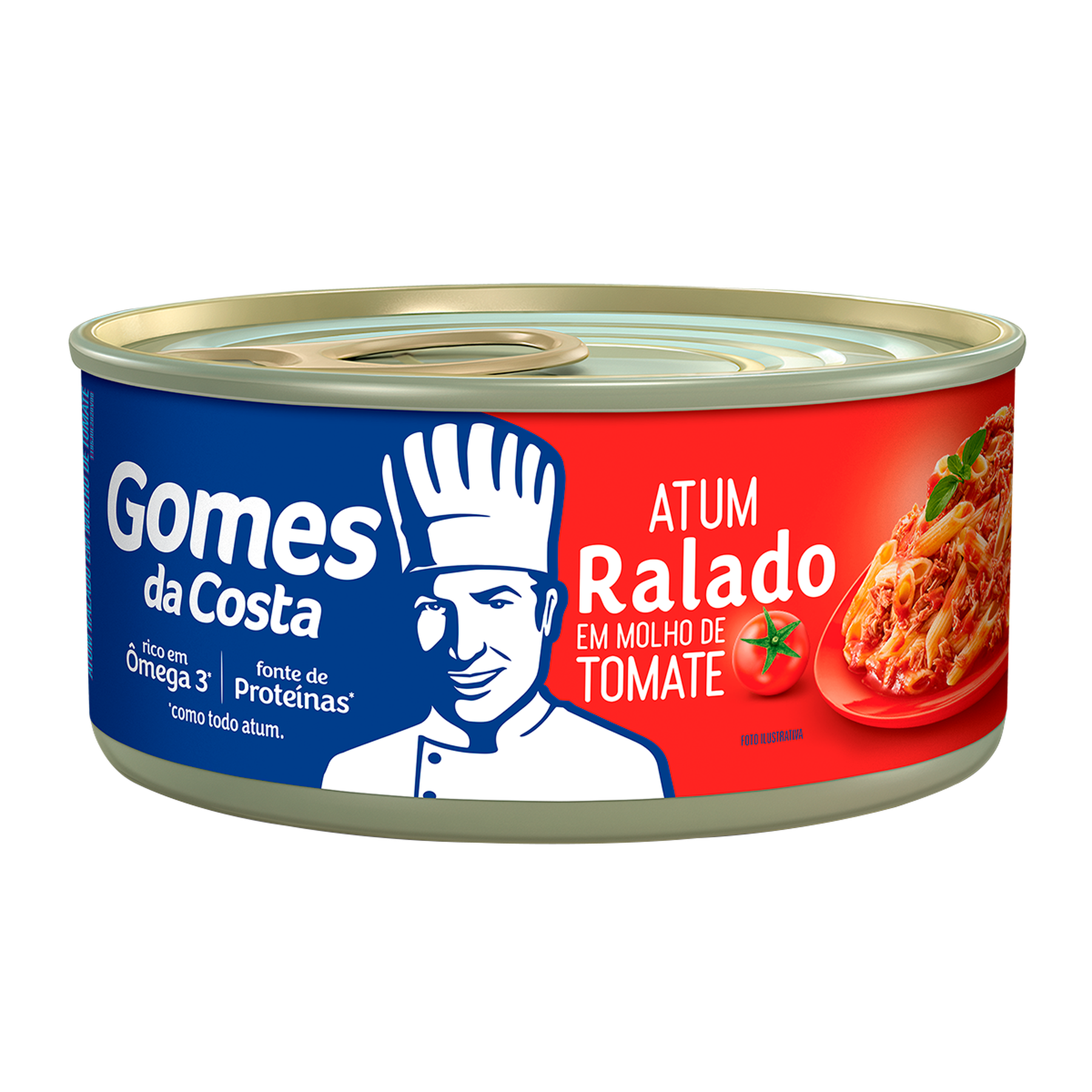 Atum Ralado ao Molho de Tomate Gomes da Costa Lata 170g