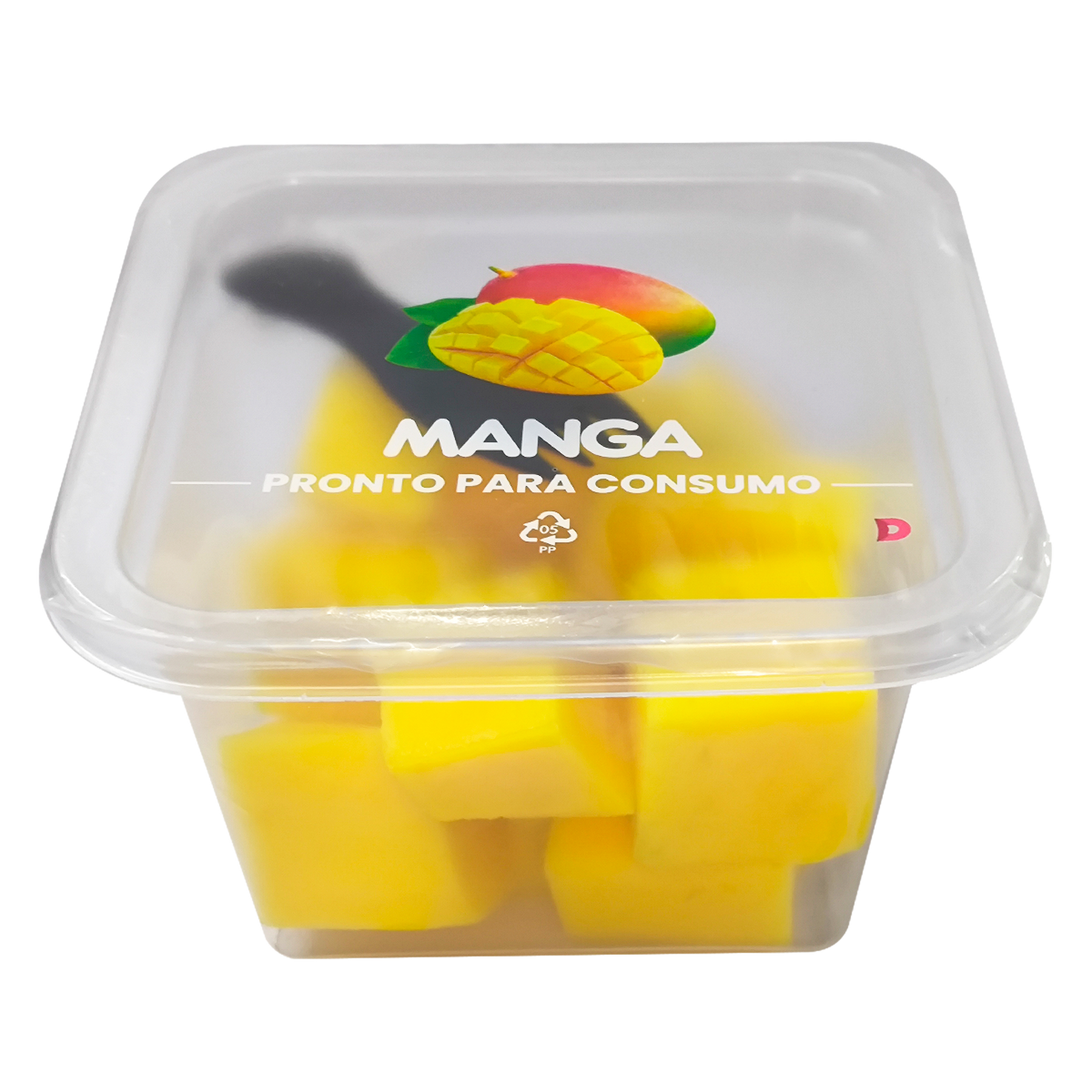 Manga em Cubos Pote aprox. 200g