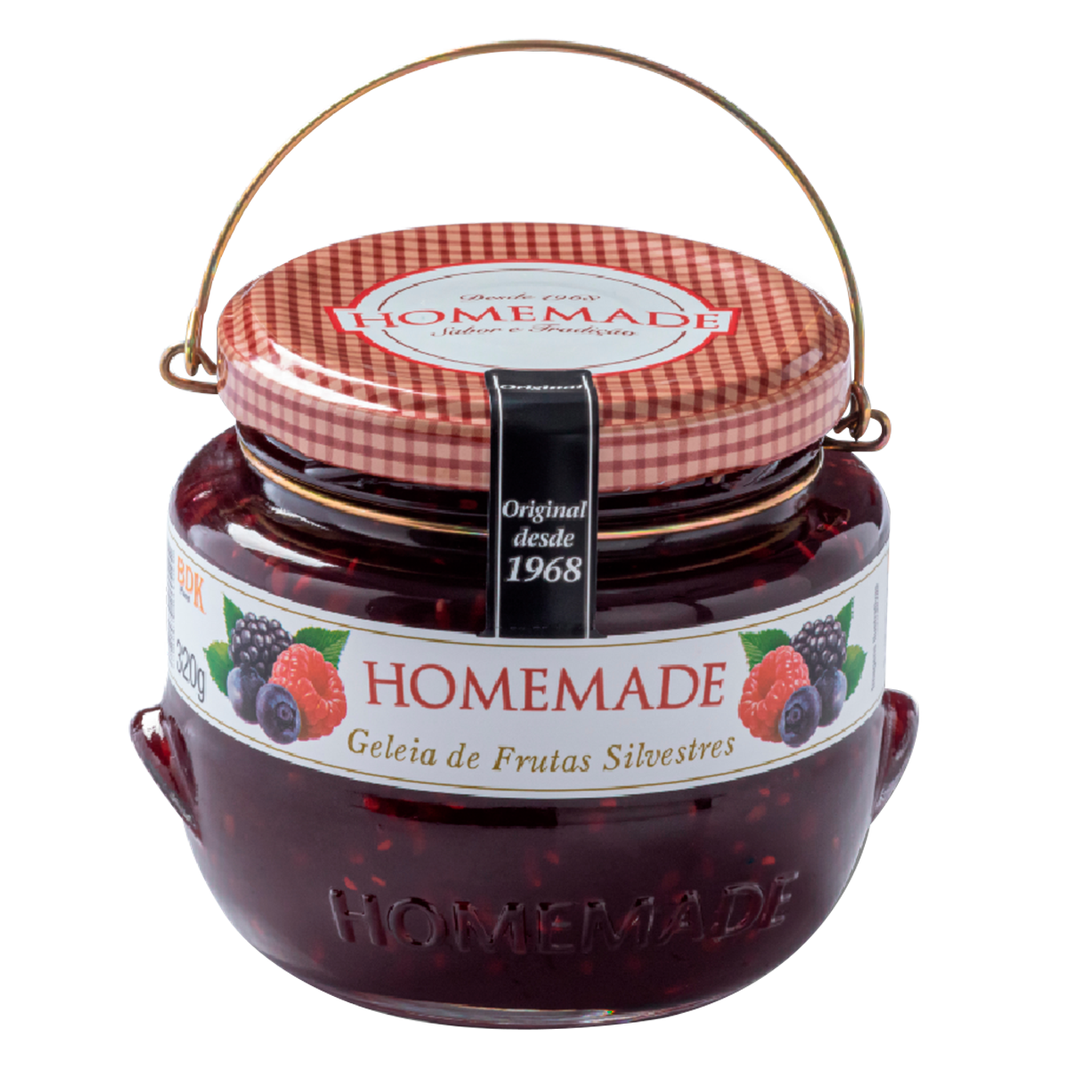 Geleia de Frutas Silvestres Homemade Vidro 320g