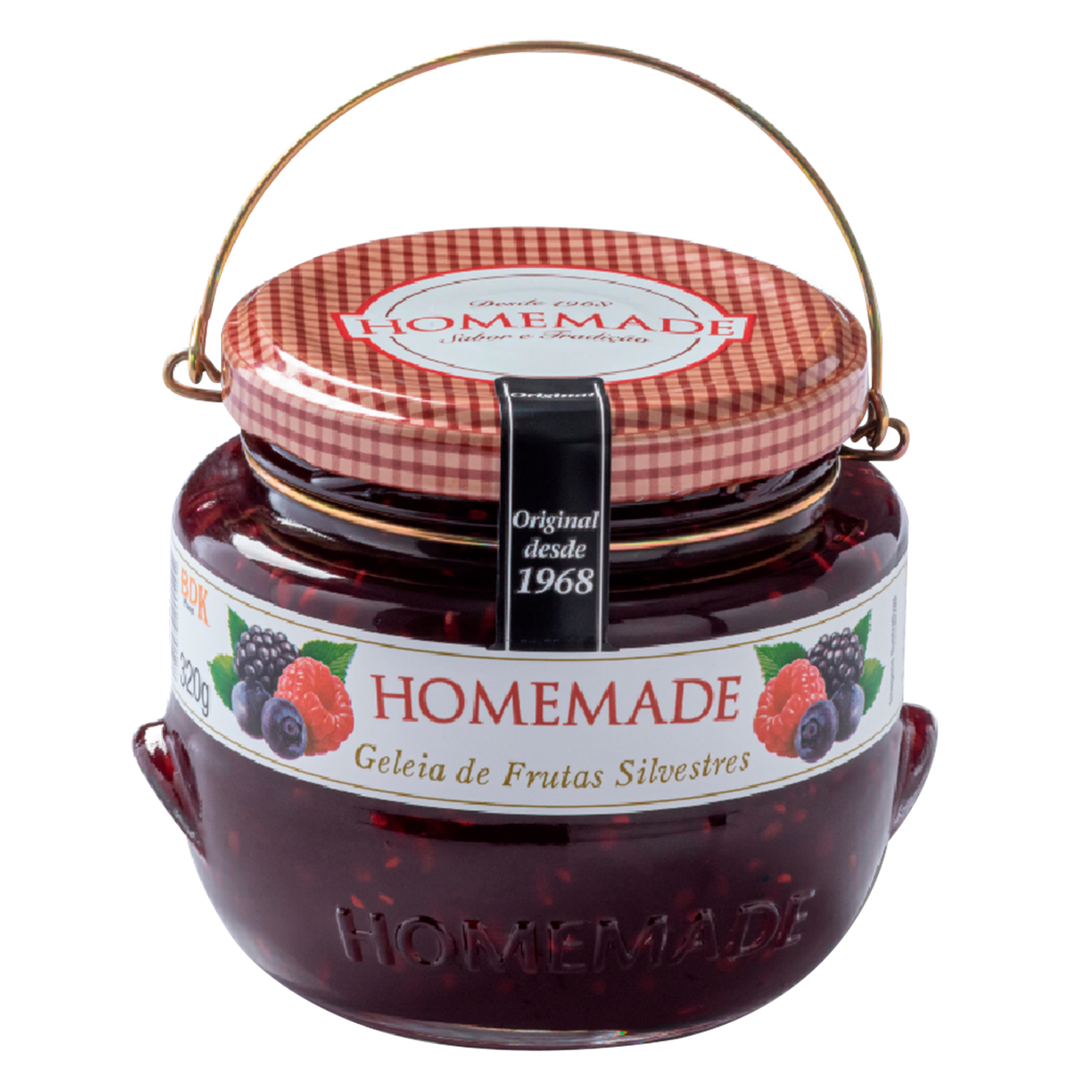 Geleia de Frutas Silvestres Homemade Vidro 320g