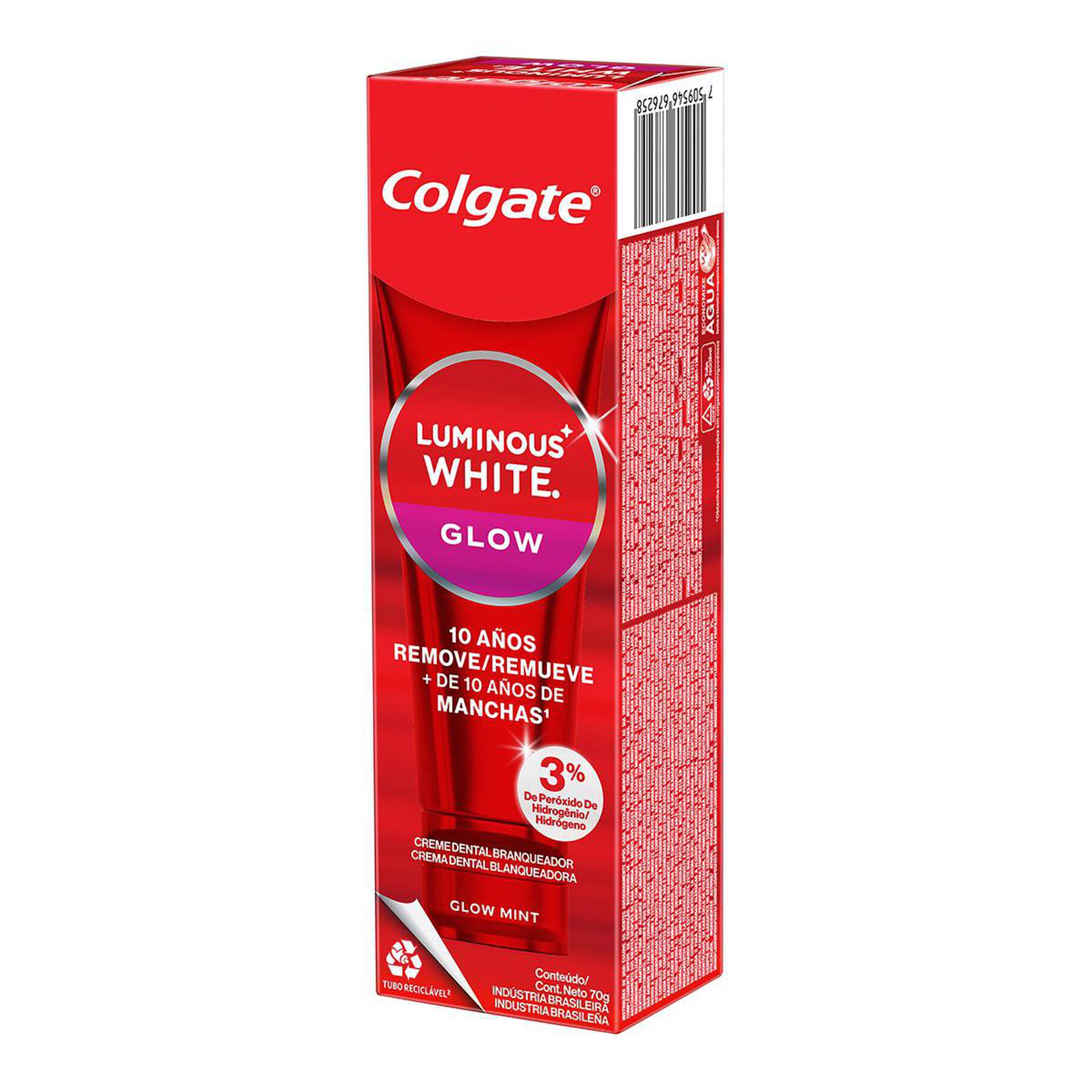 Creme Dental Clareador Colgate Luminous White Glow 70g