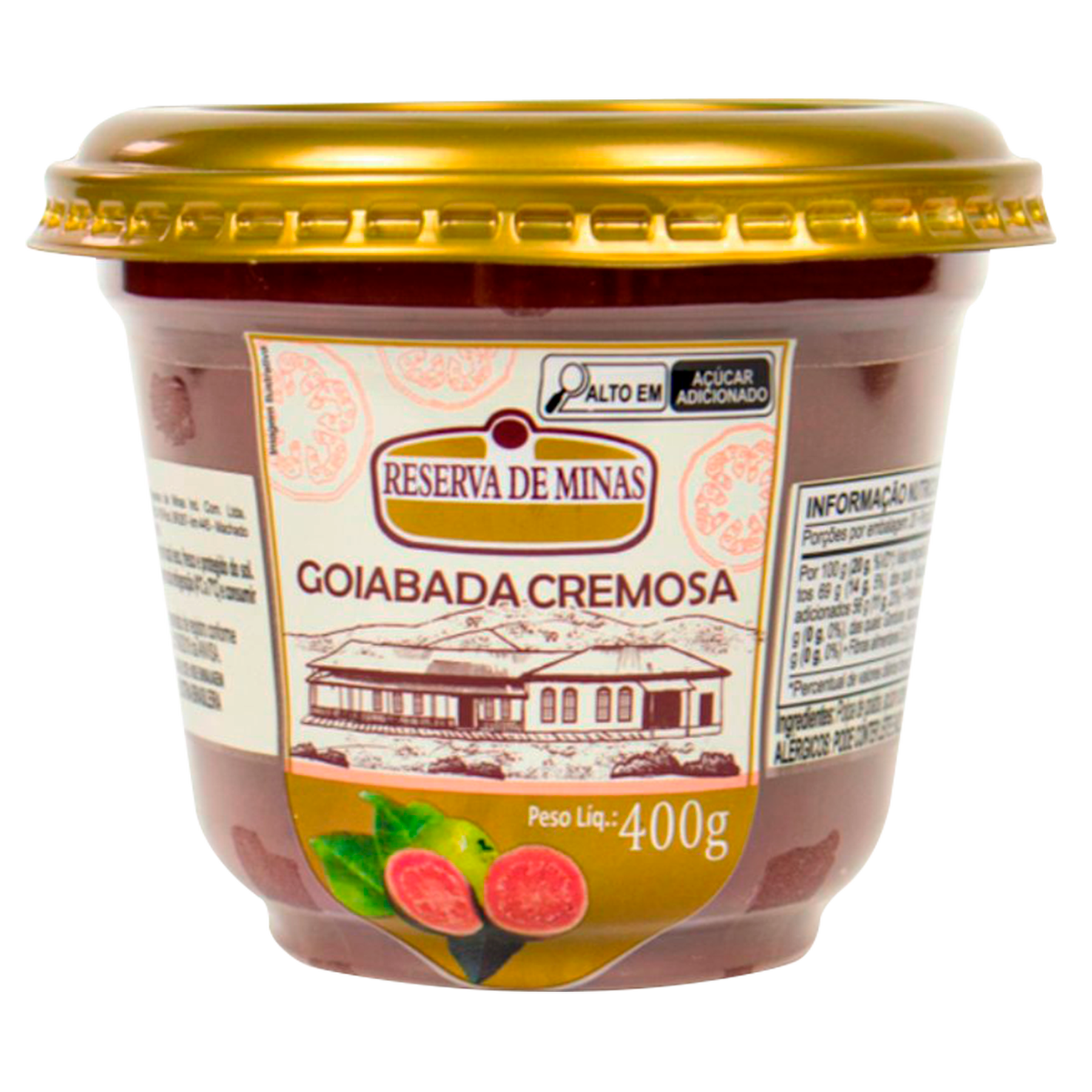 Goiabada Cremosa Reserva de Minas Pote 400g