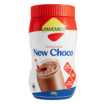 Achocolatado em Pó New Choco Lowçucar 210g