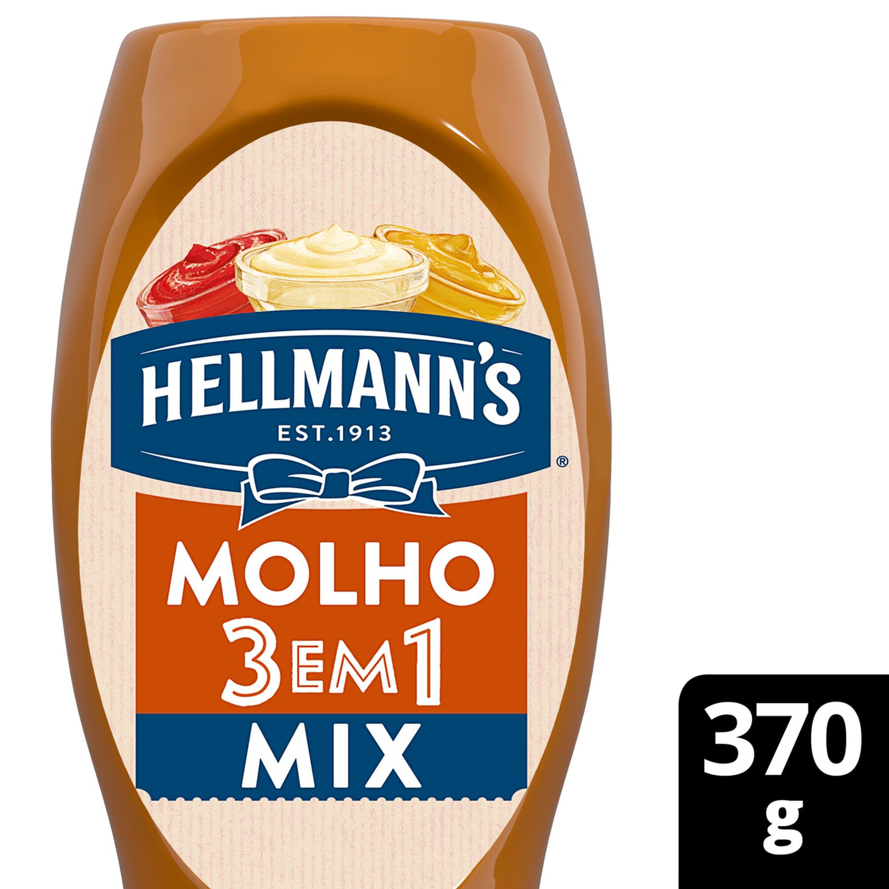 Molho 3 em 1 Hellmann's Delicioso Mix 360g