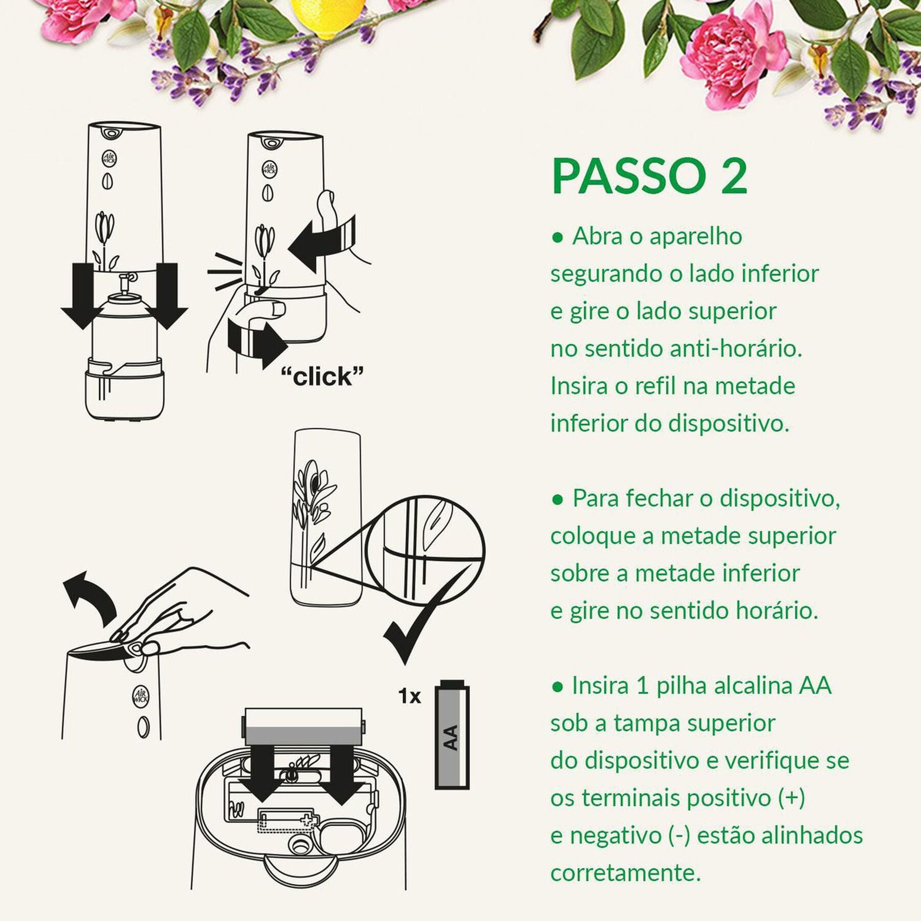 Odorizador de Ambiente Freshmatic Lavanda Bom Ar Air Wick Frasco C/2 Unidades 250ml Cada