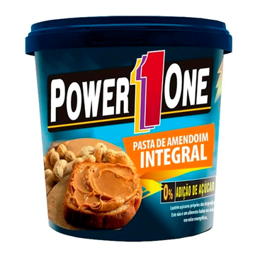 Pasta de Amendoim Integral Tradicional Power 1 One Pote 1,005kg
