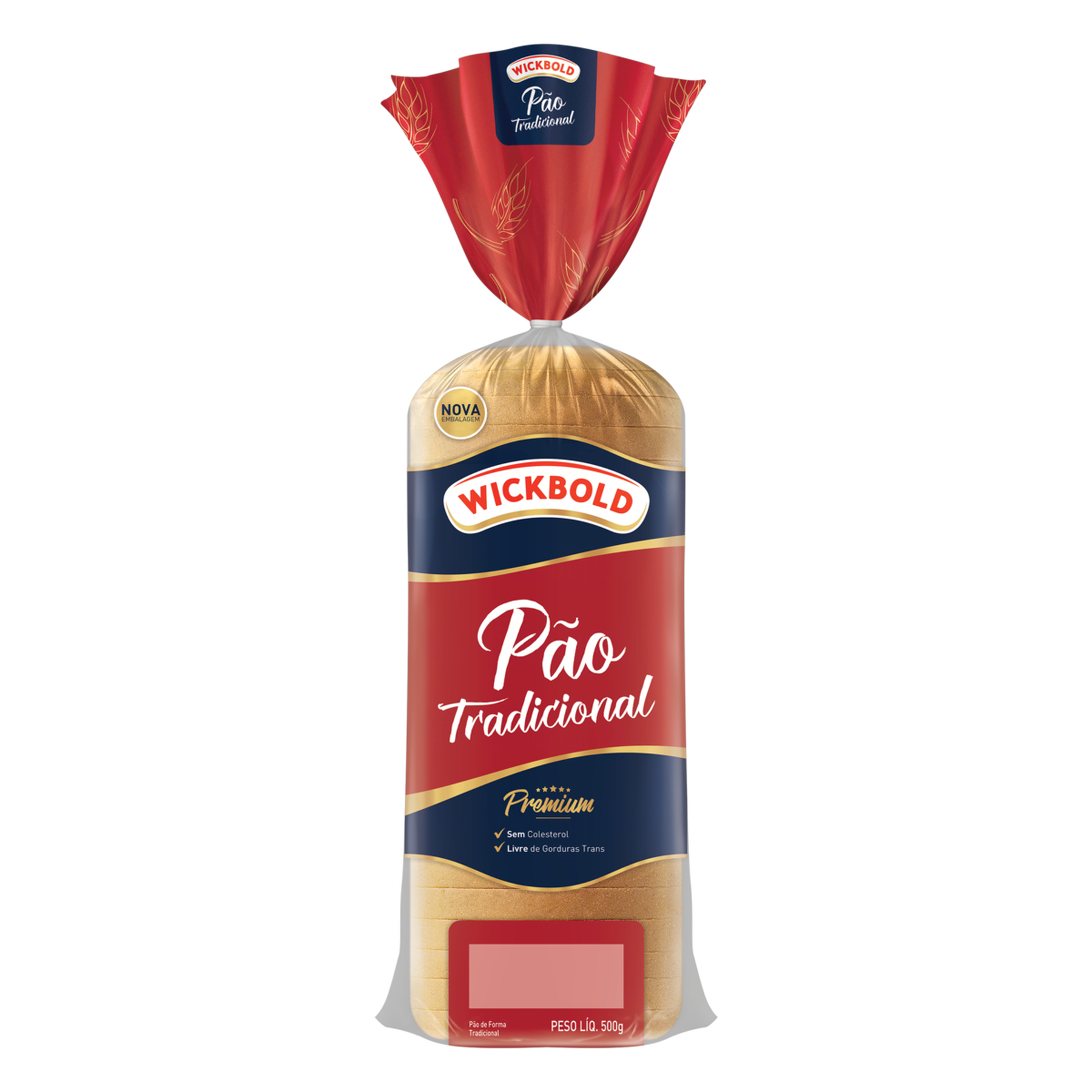 Pão de Forma Tradicional Wickbold Premium Pacote 500g