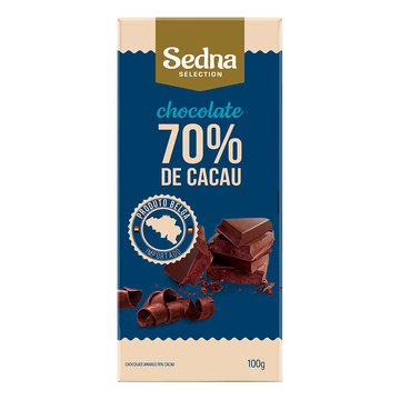 Chocolate 70% de Cacau Sedna Selection 100g