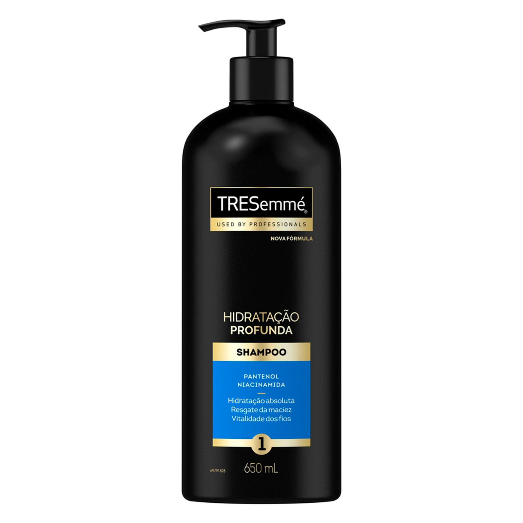 Shampoo TRESemm&eacute; Hidrata&ccedil;&atilde;o Profunda Frasco 650ml Pump