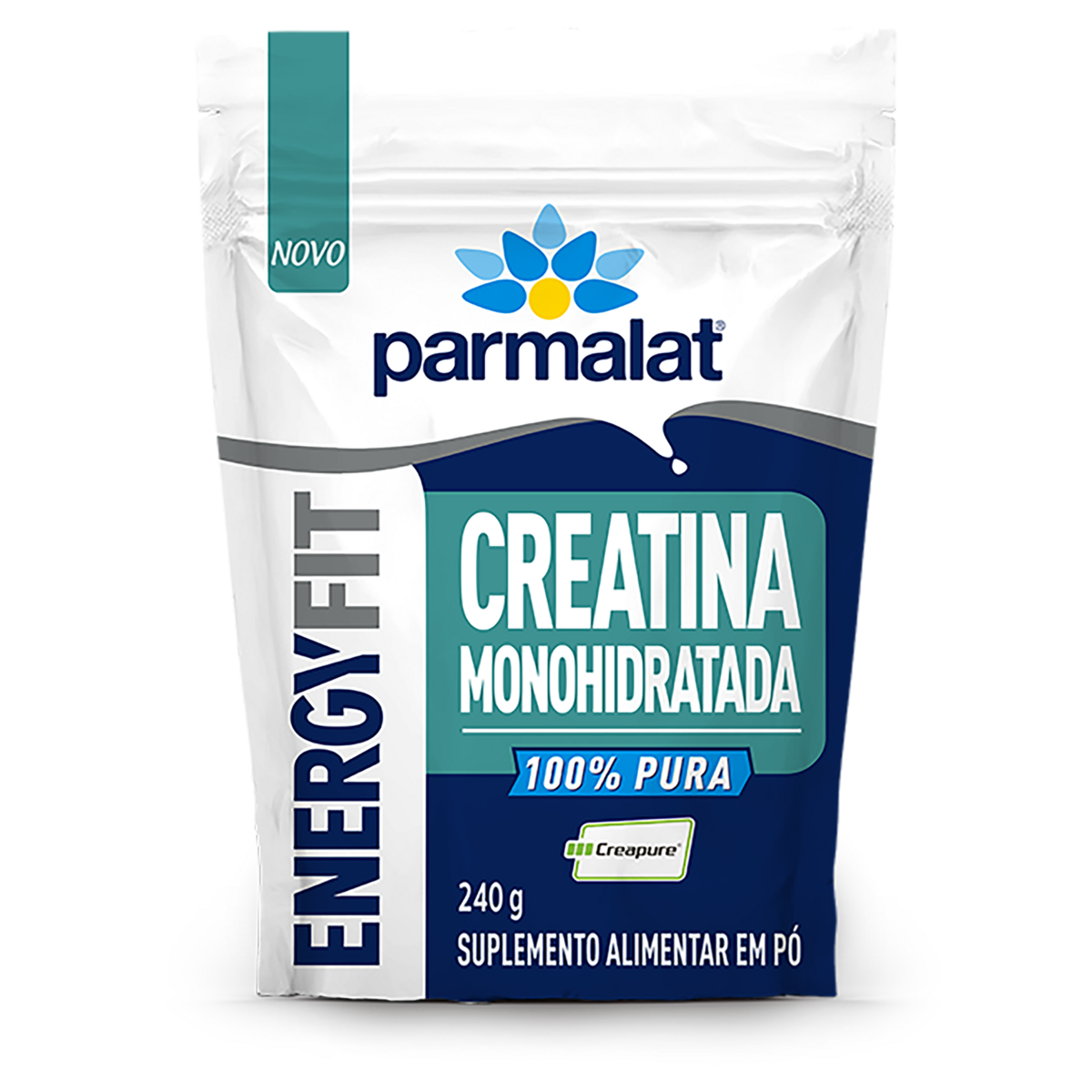 Creatina em P&oacute; Energyfit Parmalat Pouch 240g