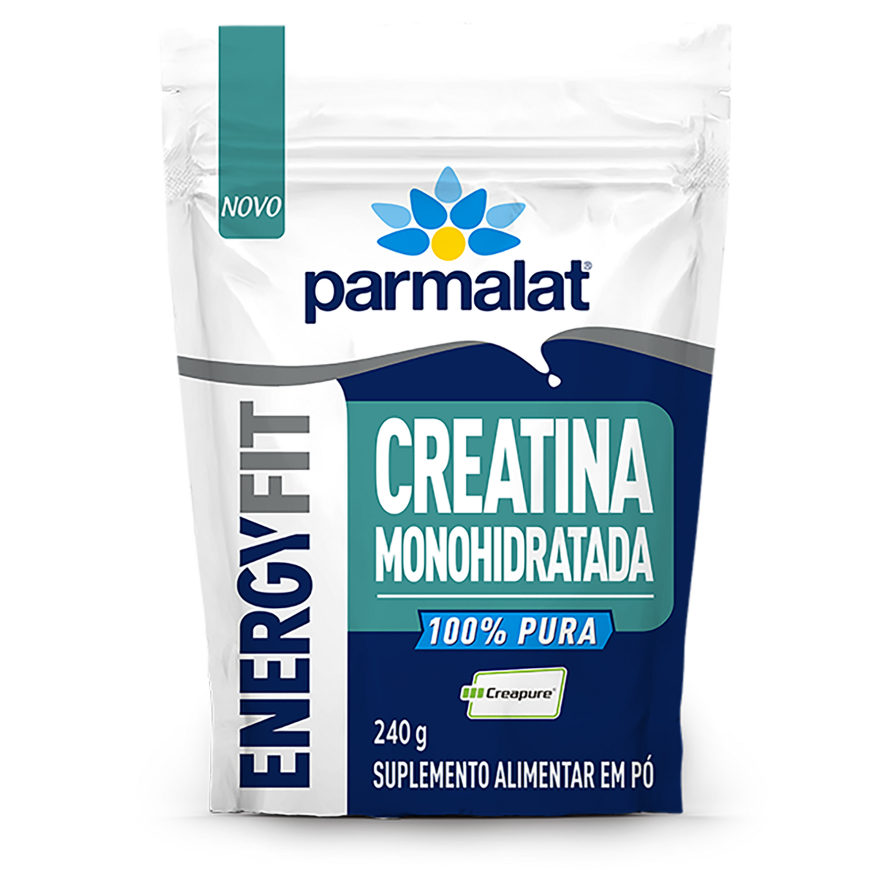 Creatina em P&oacute; Energyfit Parmalat Pouch 240g