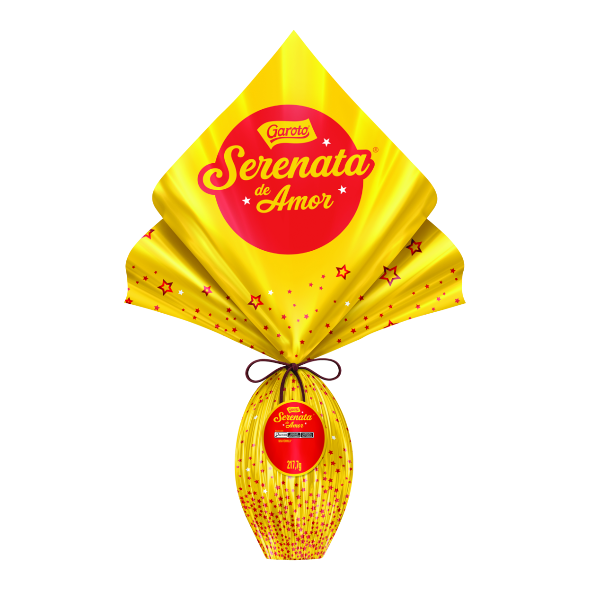 Ovo de P&aacute;scoa ao Leite Serenata de Amor Garoto 217,7g