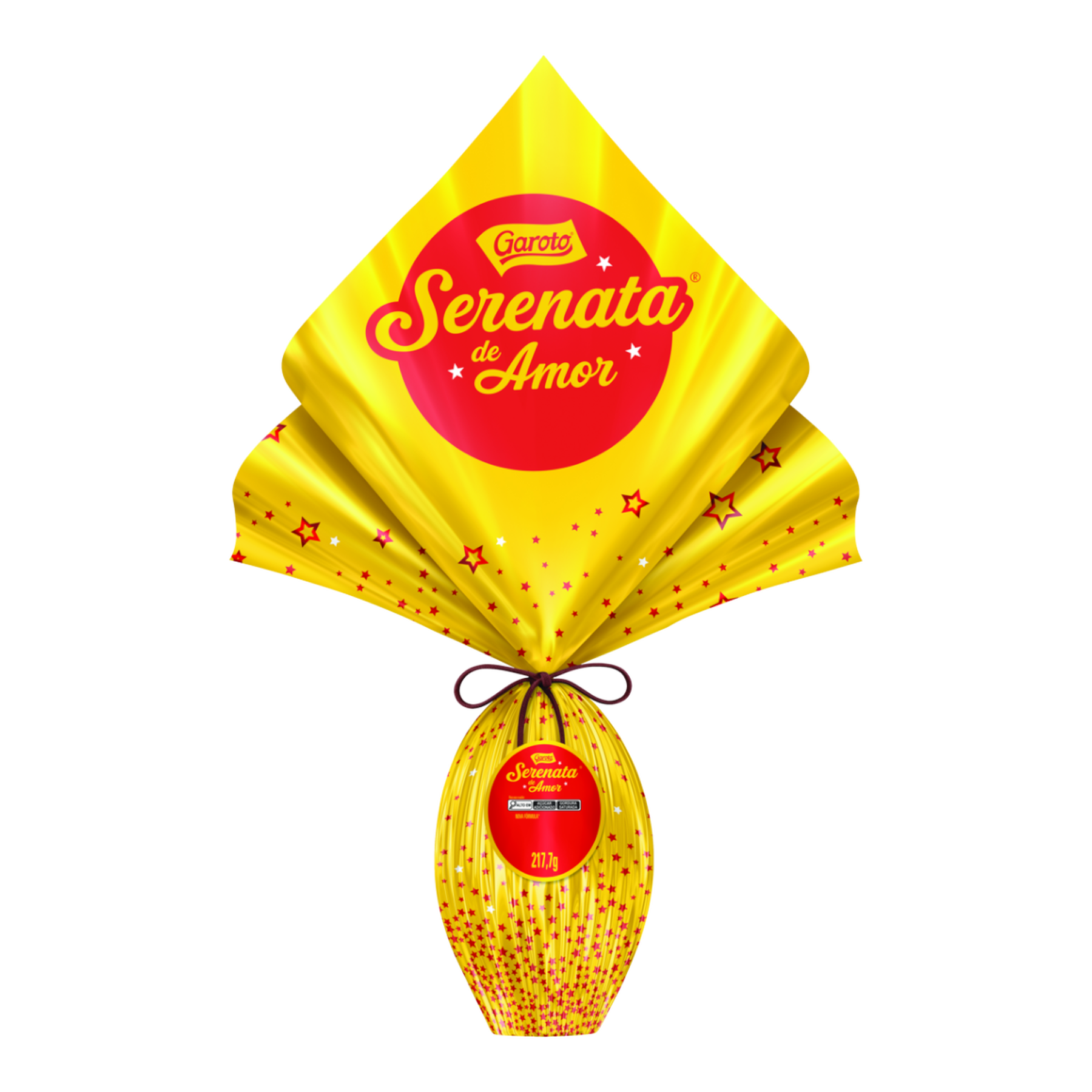 Ovo de P&aacute;scoa ao Leite Serenata de Amor Garoto 217,7g