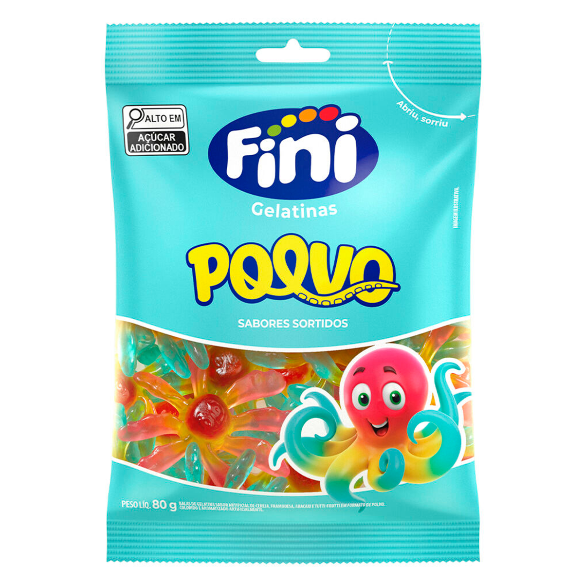 Bala Polvo Fini Pacote 80g