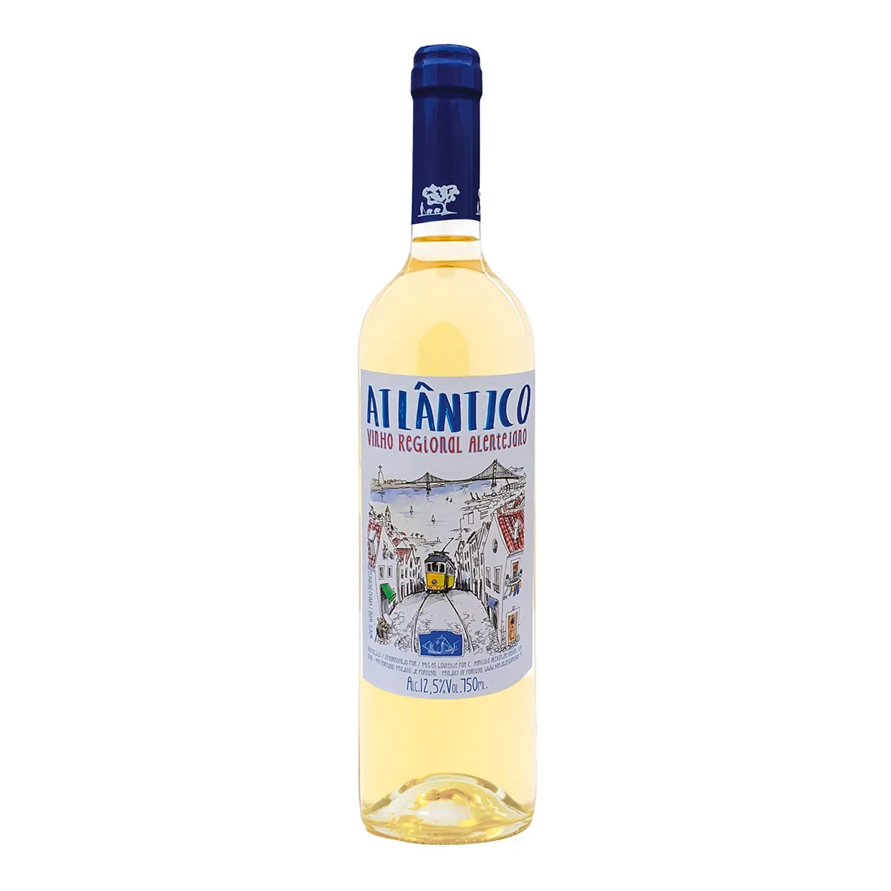 Vinho Branco Alentejo Atl&acirc;ntico Garrafa 750ml
