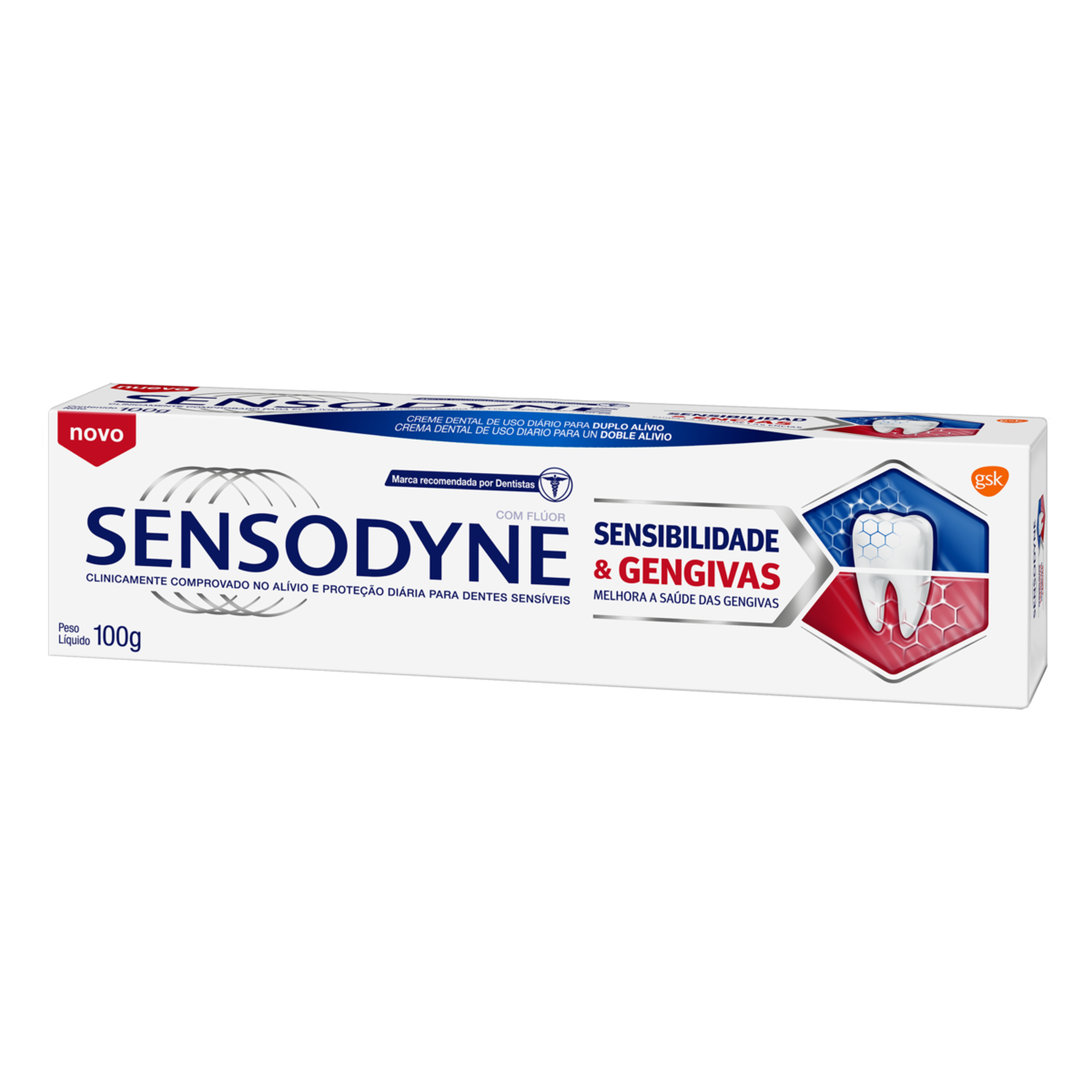 Creme Dental Sensibilidade e Gengivas Sensodyne 100g