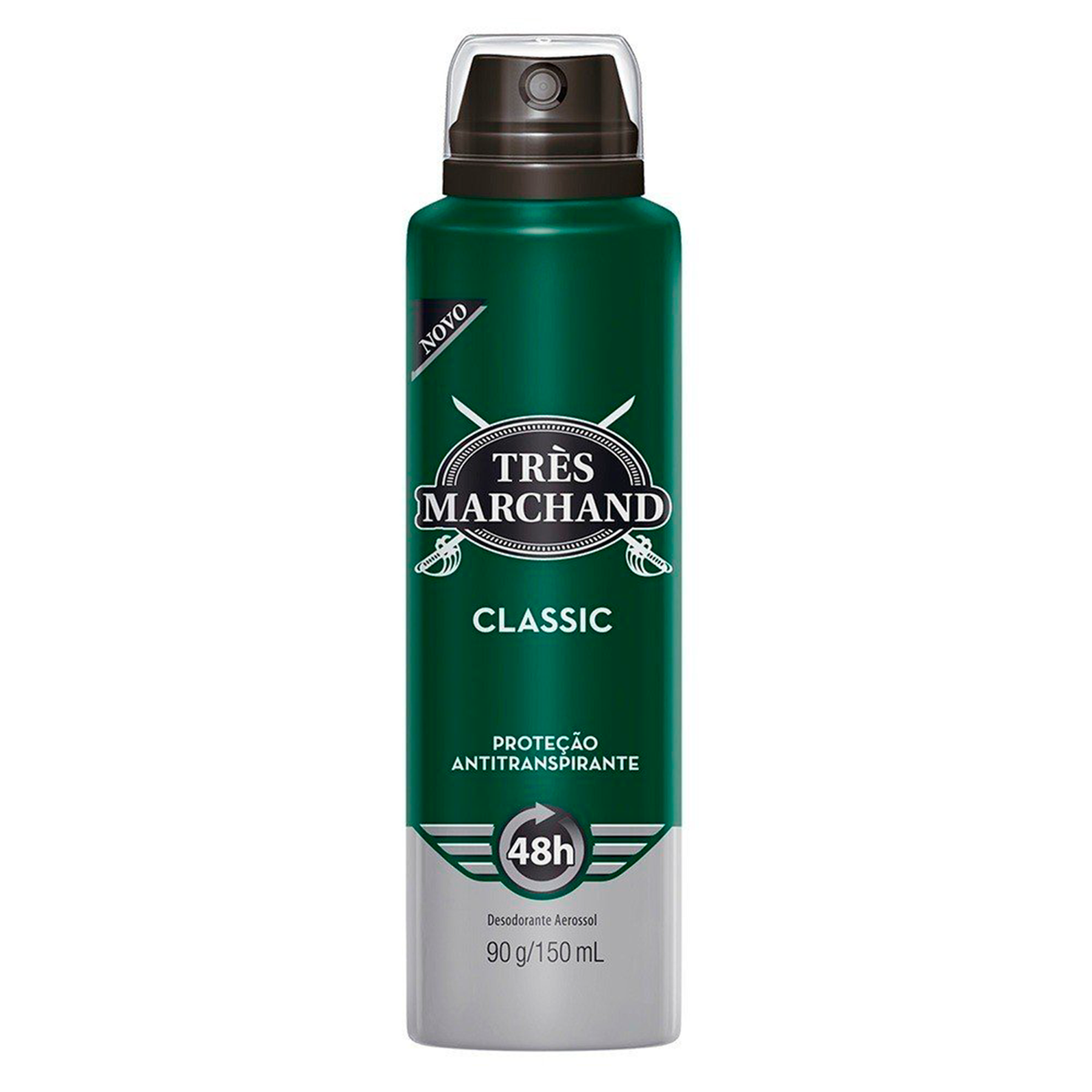 Desodorante Antitranspirante Aerossol Tr&egrave;s Marchand Classic 150ml