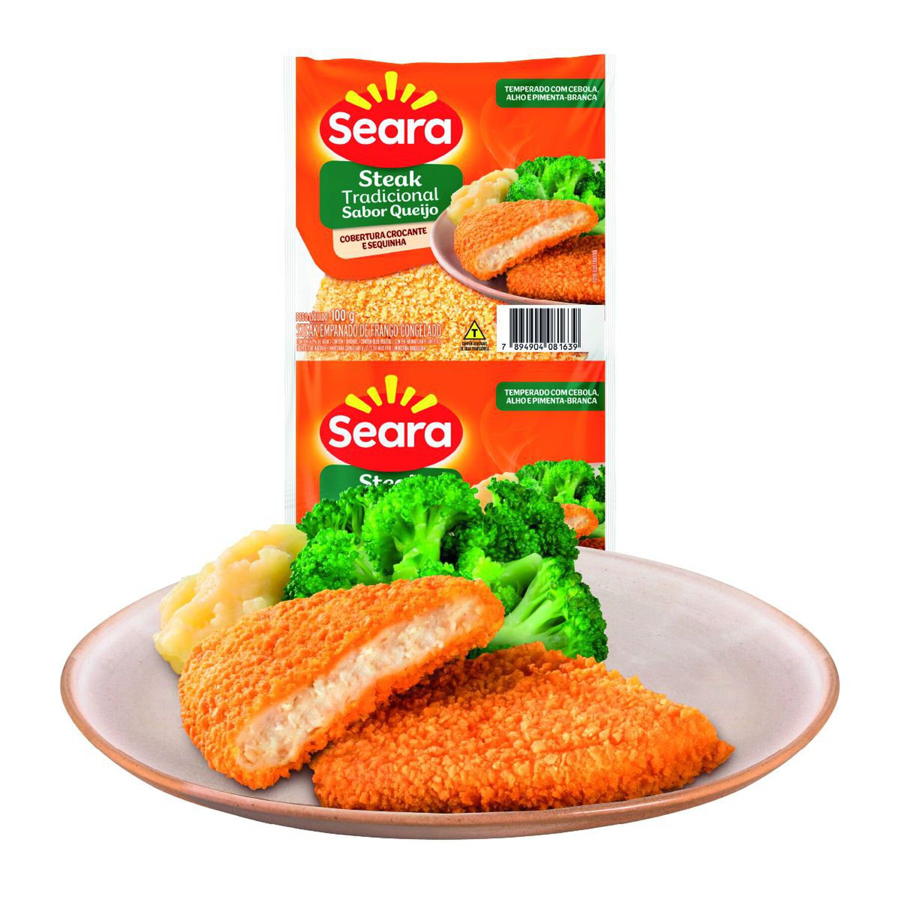 Steak de queijo Seara 100g