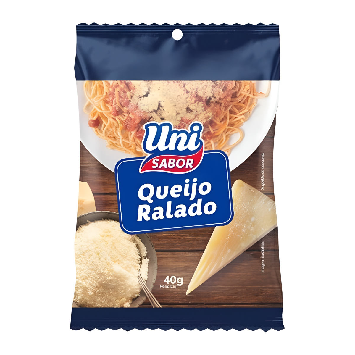 Queijo Ralado Uni Sabor 40g