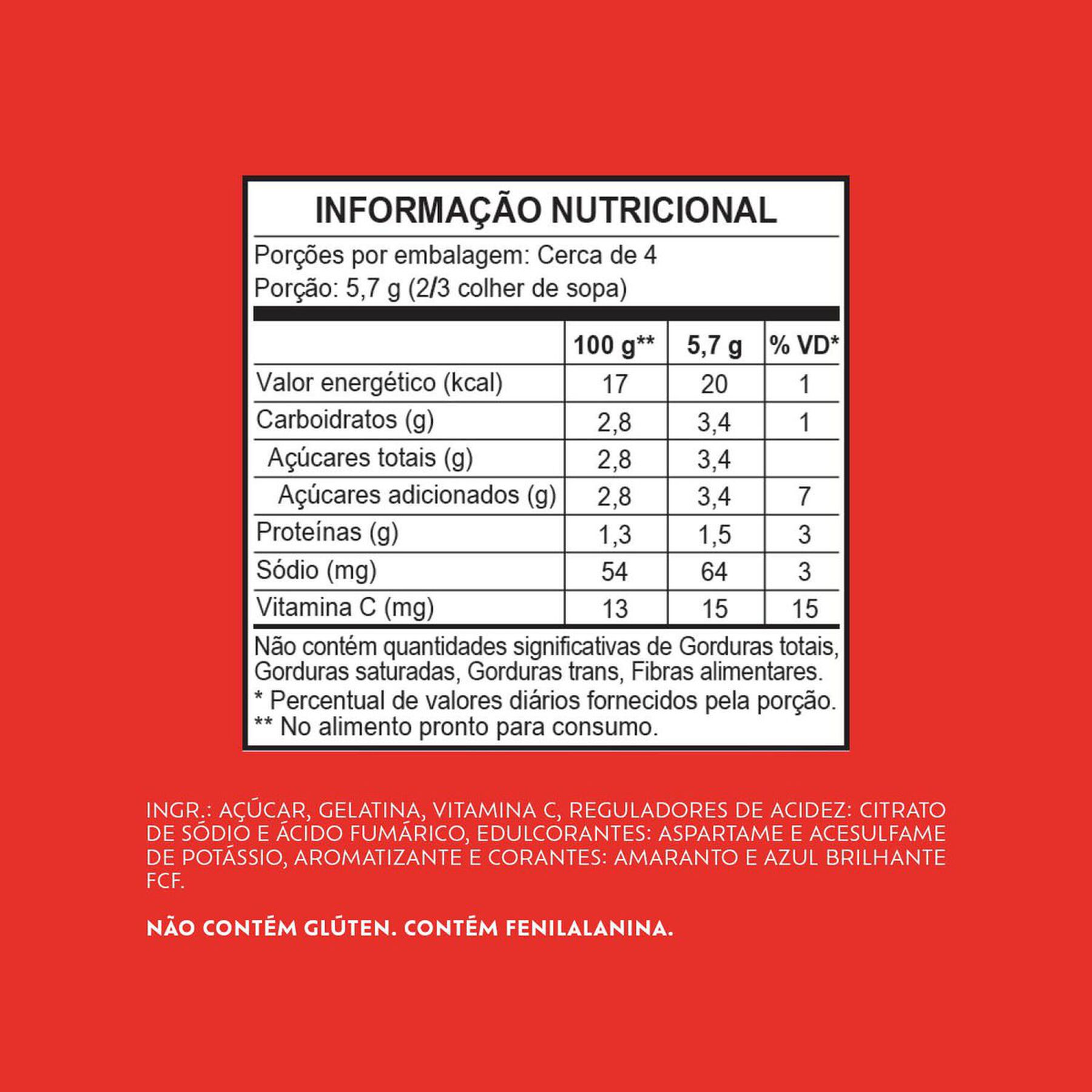 Gelatina em Pó Uva Royal Pacote 25g