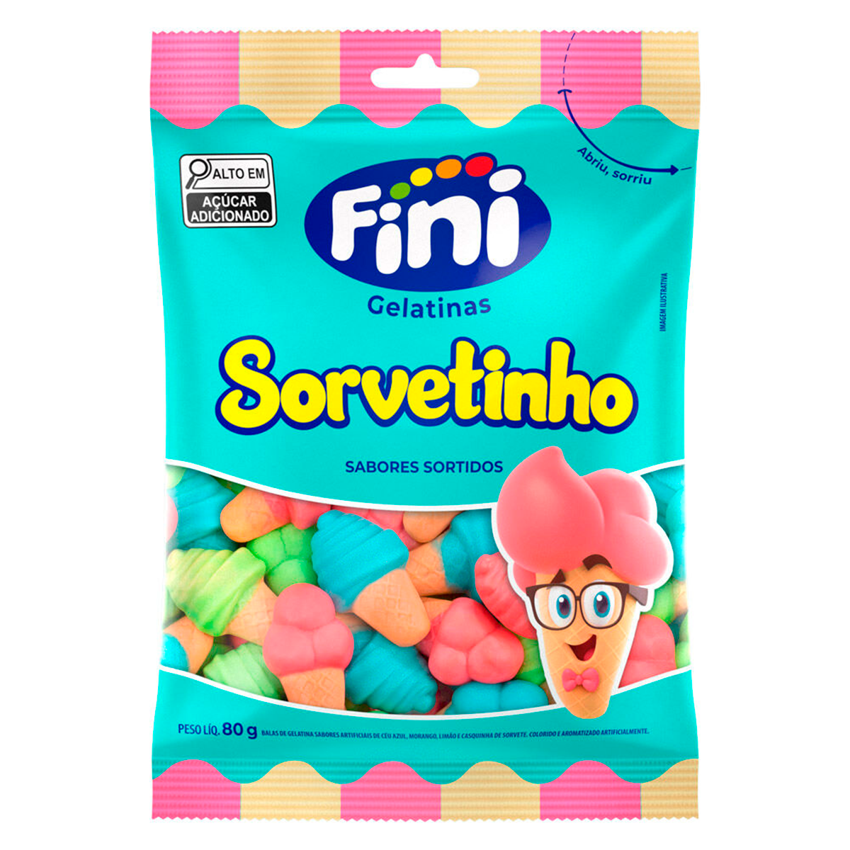 Bala Sorvetinho Fini 80g