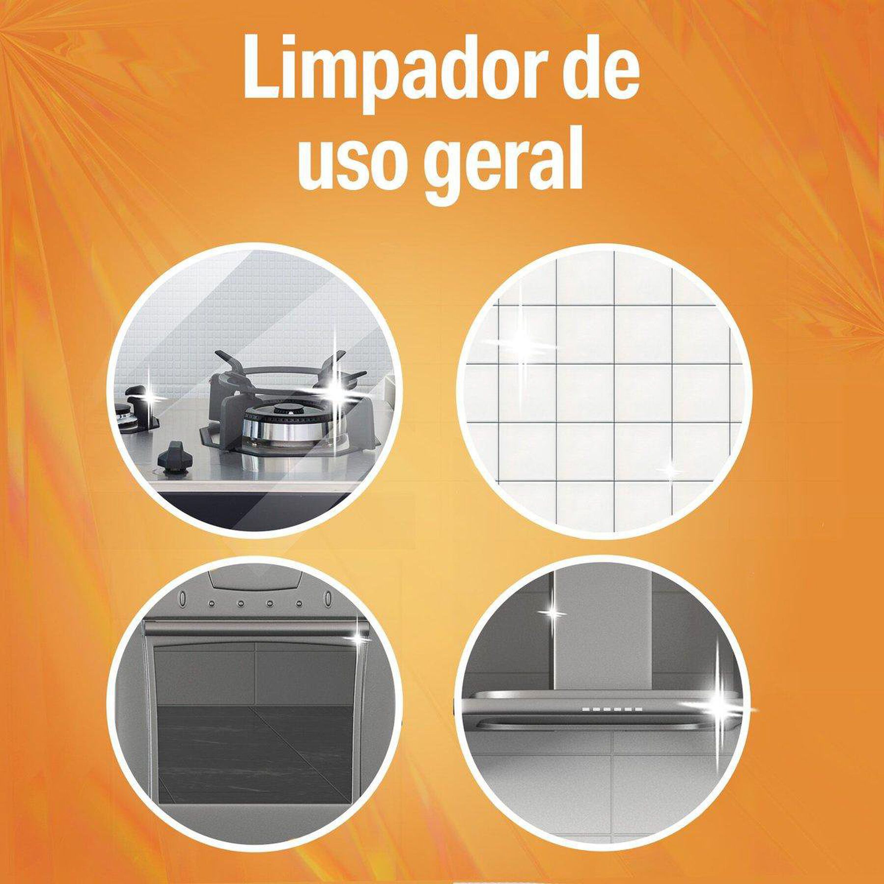 Limpador Desengordurante Cozinha Ajax Squeeze 500ml
