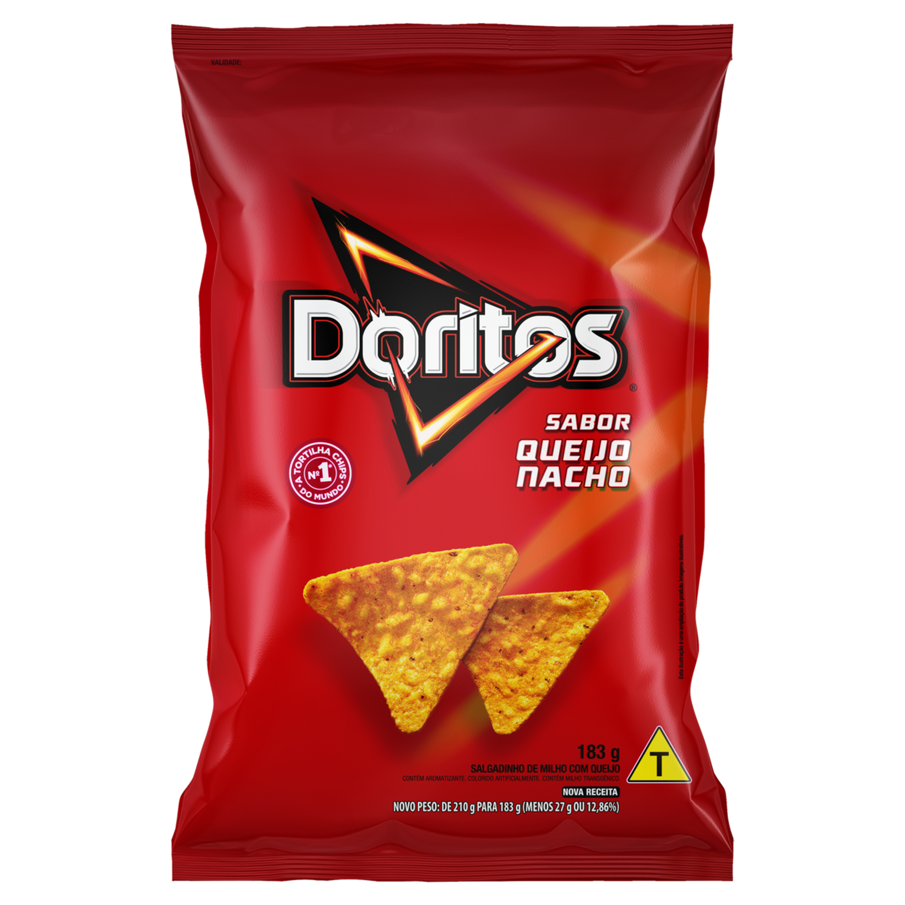 Salgadinho de Milho Queijo Nacho Doritos Pacote 183g