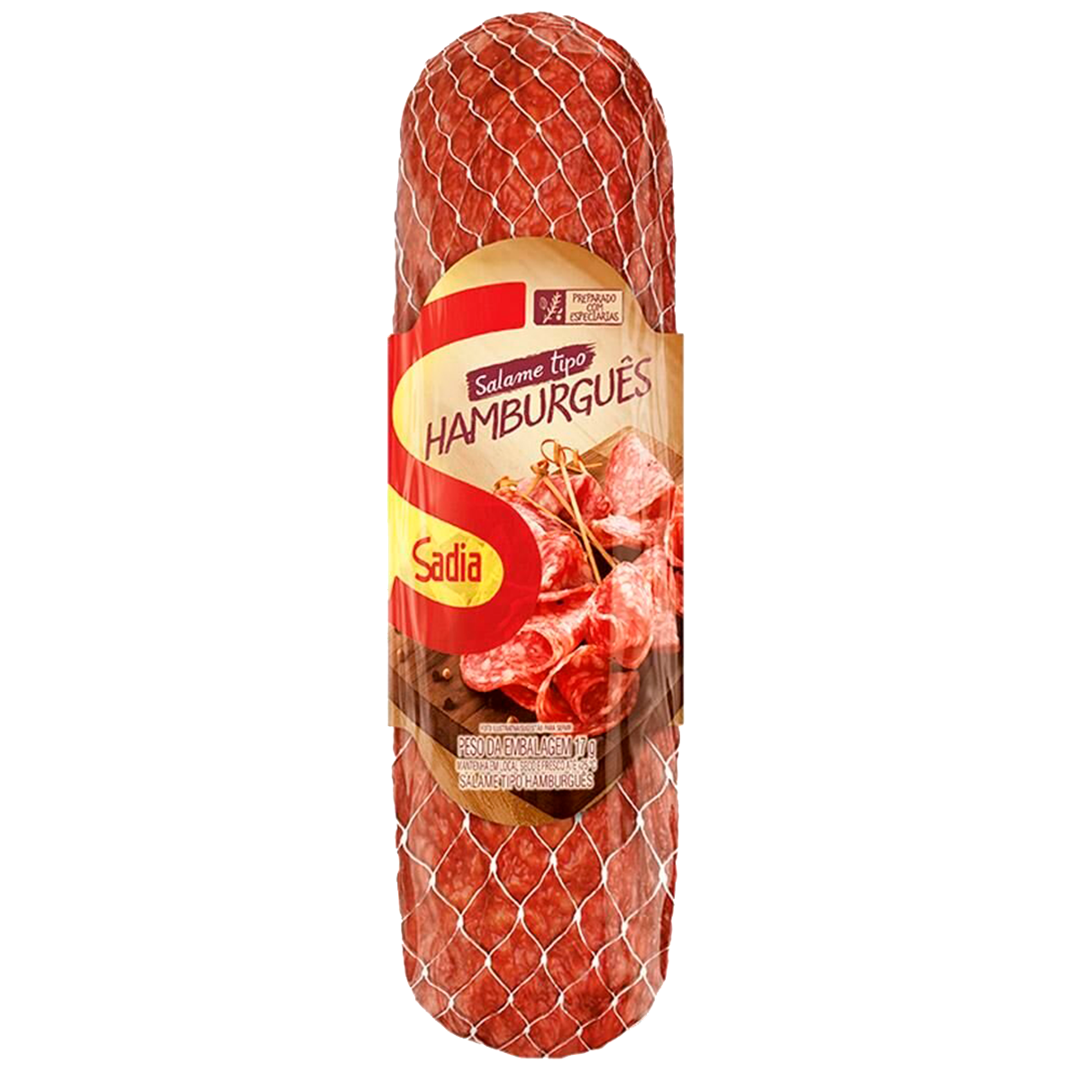 Salame Hamburgu&ecirc;s Sadia Fatiado aprox. 150g