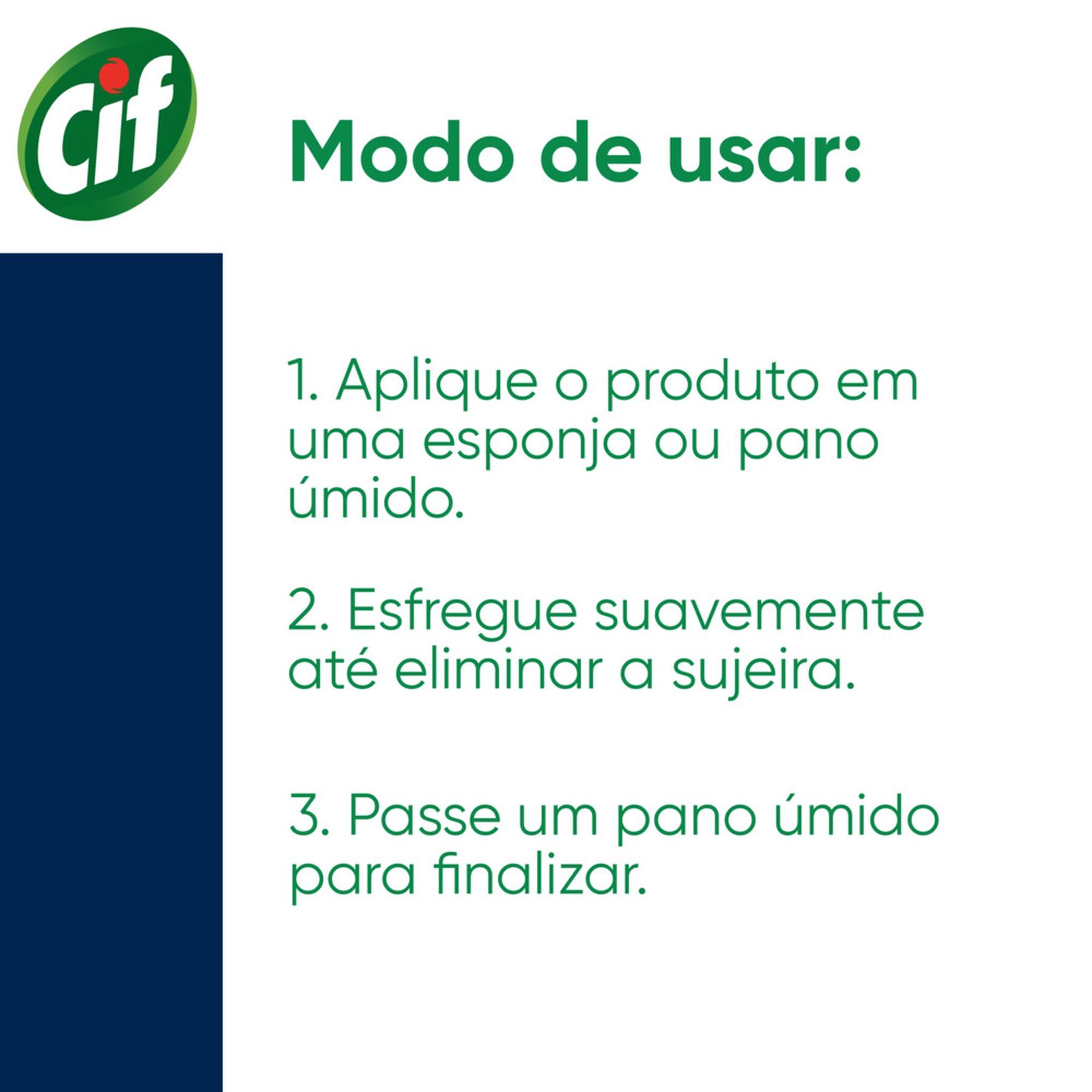 CIF Cremoso Limpeza Milagrosa produto de limpeza de casa milagroso CIF Original remove 100% da sujeira difícil sem esforço 450 ml