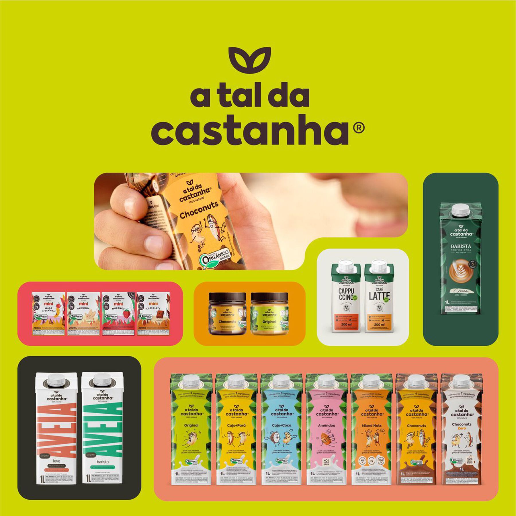 Bebida Barista A Tal da Castanha 1l
