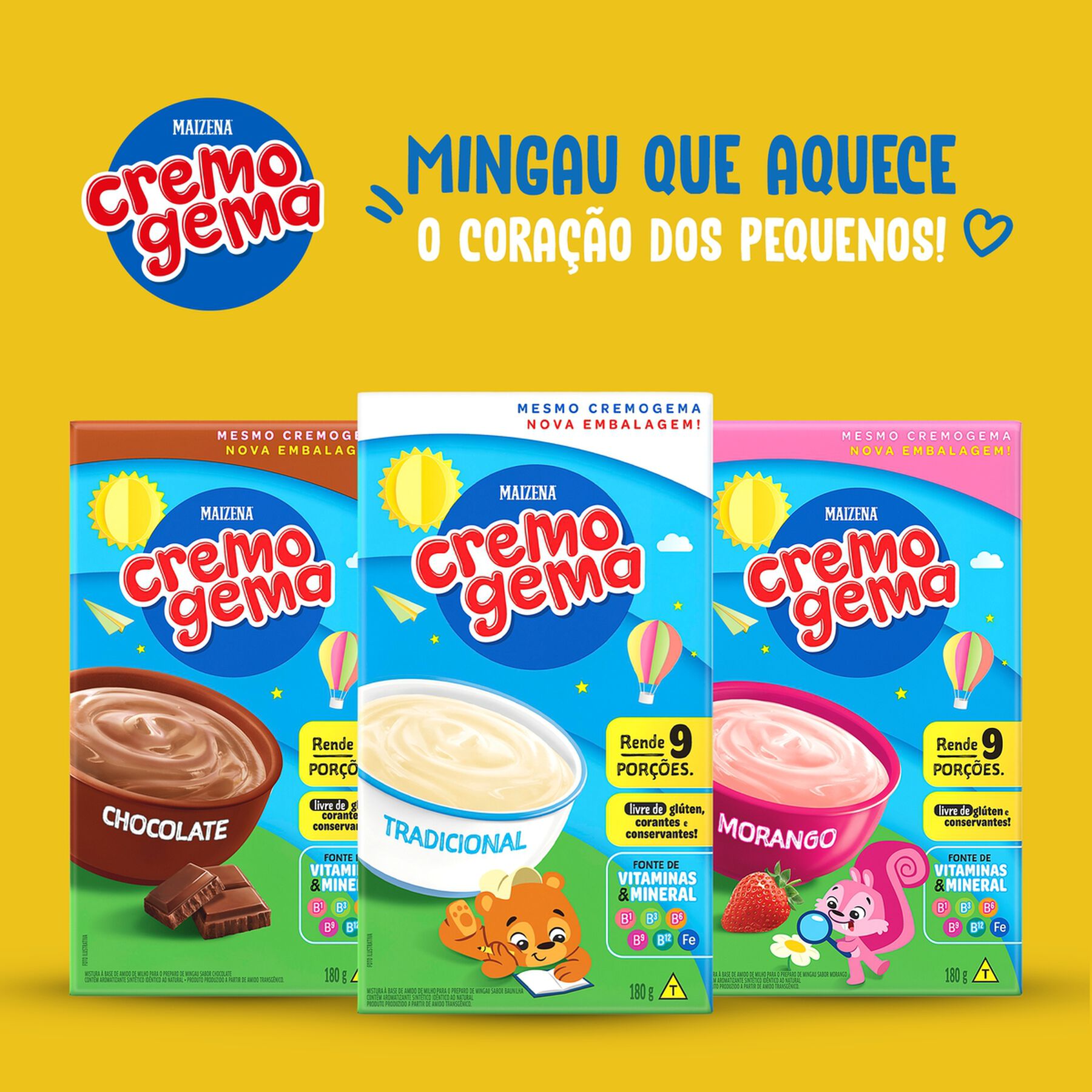 Mingau Tradicional Cremogema Maizena Caixa 180g