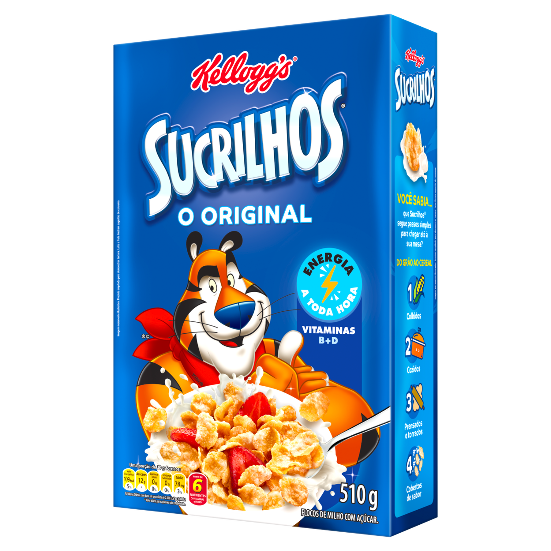 Cereal Matinal Original Kellogg's Sucrilhos Caixa 510g