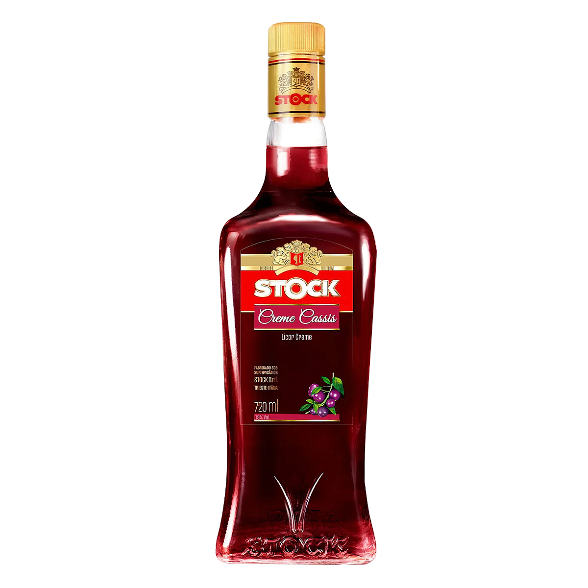 Licor Creme Cassis Stock Garrafa 720ml