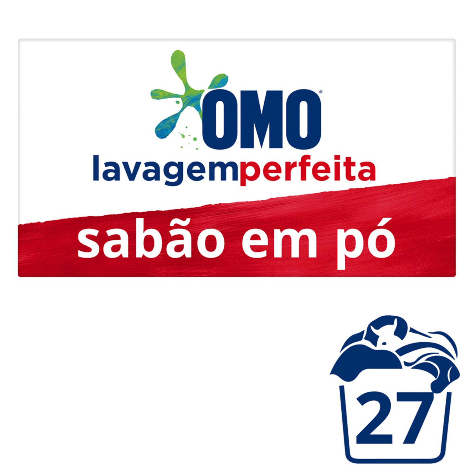 Sabão em Pó Omo Lavagem Perfeita Caixa 2,2kg - Embalagem Tamanho Família