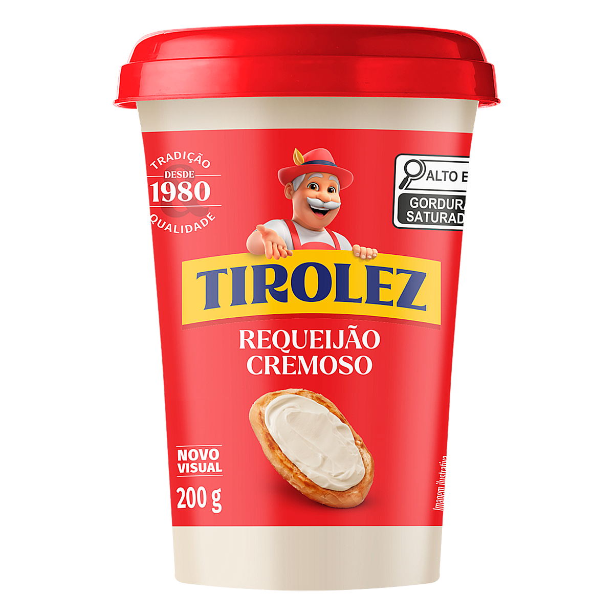 Requeij&atilde;o Cremoso Tirolez Copo 200g